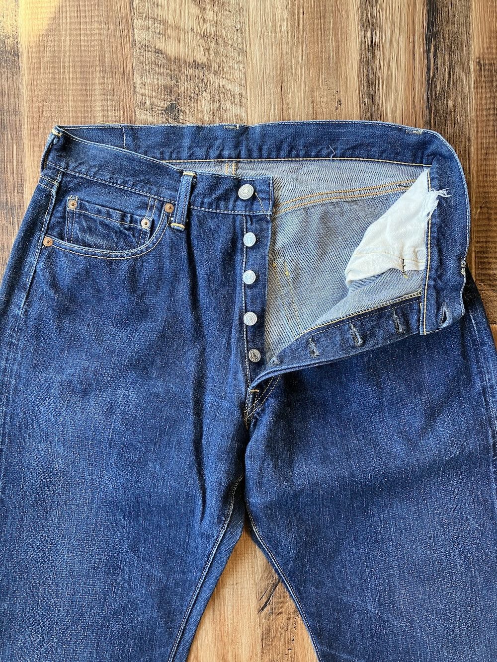 Warehouse & Co. WAREHOUSE CO. 1101 W31 x L32 Vintage Osaka 5 Selvedge Jeans Size US 31 - 5 Thumbnail