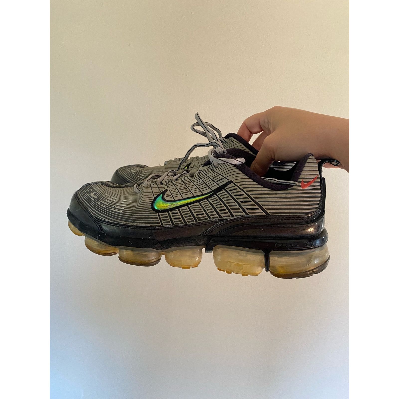 Nike Nike Air VaporMax 360 Metallic Silver Iron Grey Size 10.5 Size US 10.5 / EU 43-44 - 3 Thumbnail