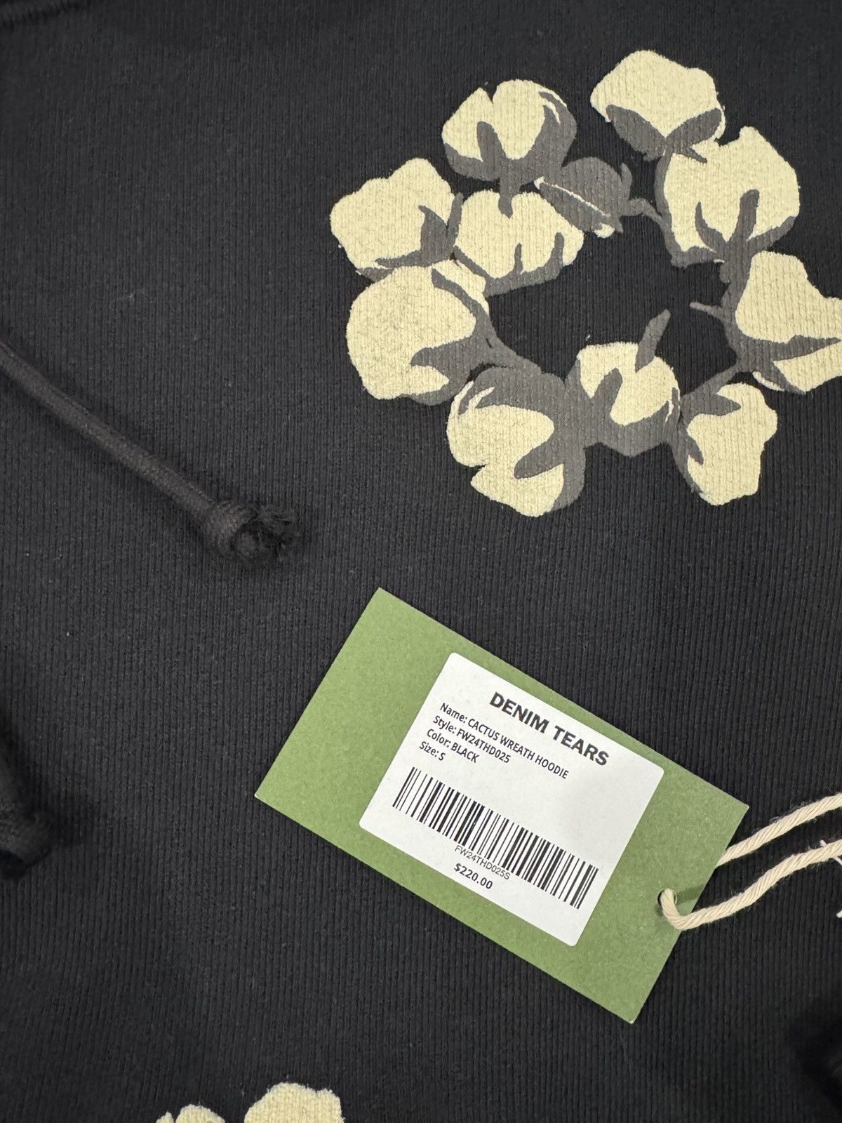Cactus Plant Flea Market × DENIM TEARS CPFM x Denim Tears Black Hoodie Size S Size US S / EU 44-46 / 1 - 4 Thumbnail