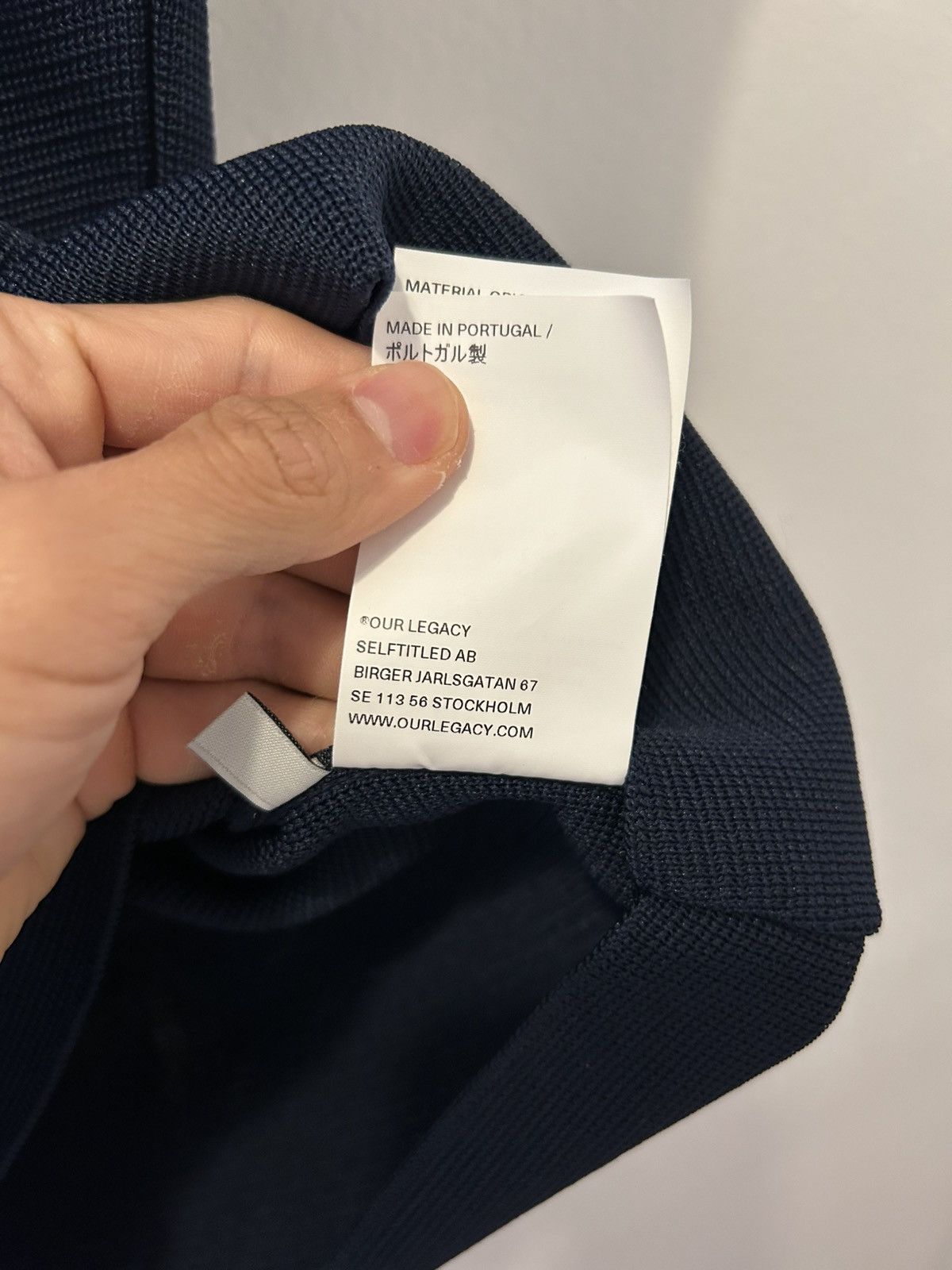Our Legacy Our legacy digital knitted T-shirt Size US S / EU 44-46 / 1 - 5 Thumbnail
