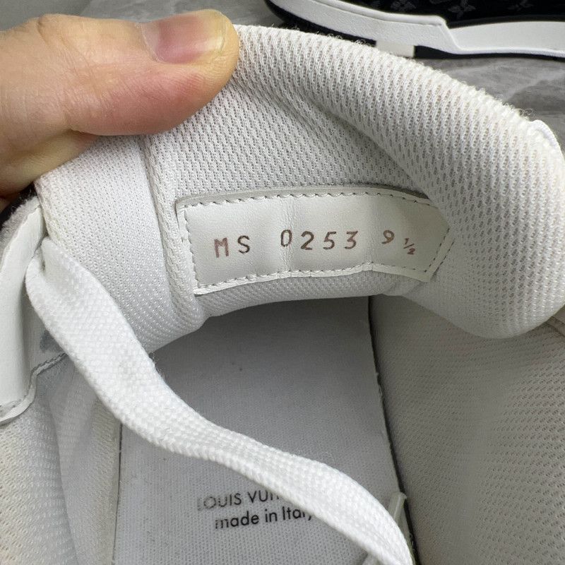 Louis Vuitton Louis Vuitton Low Top Sneakers in Black and White -2508 Size US 10.5 / EU 43-44 - 5 Thumbnail