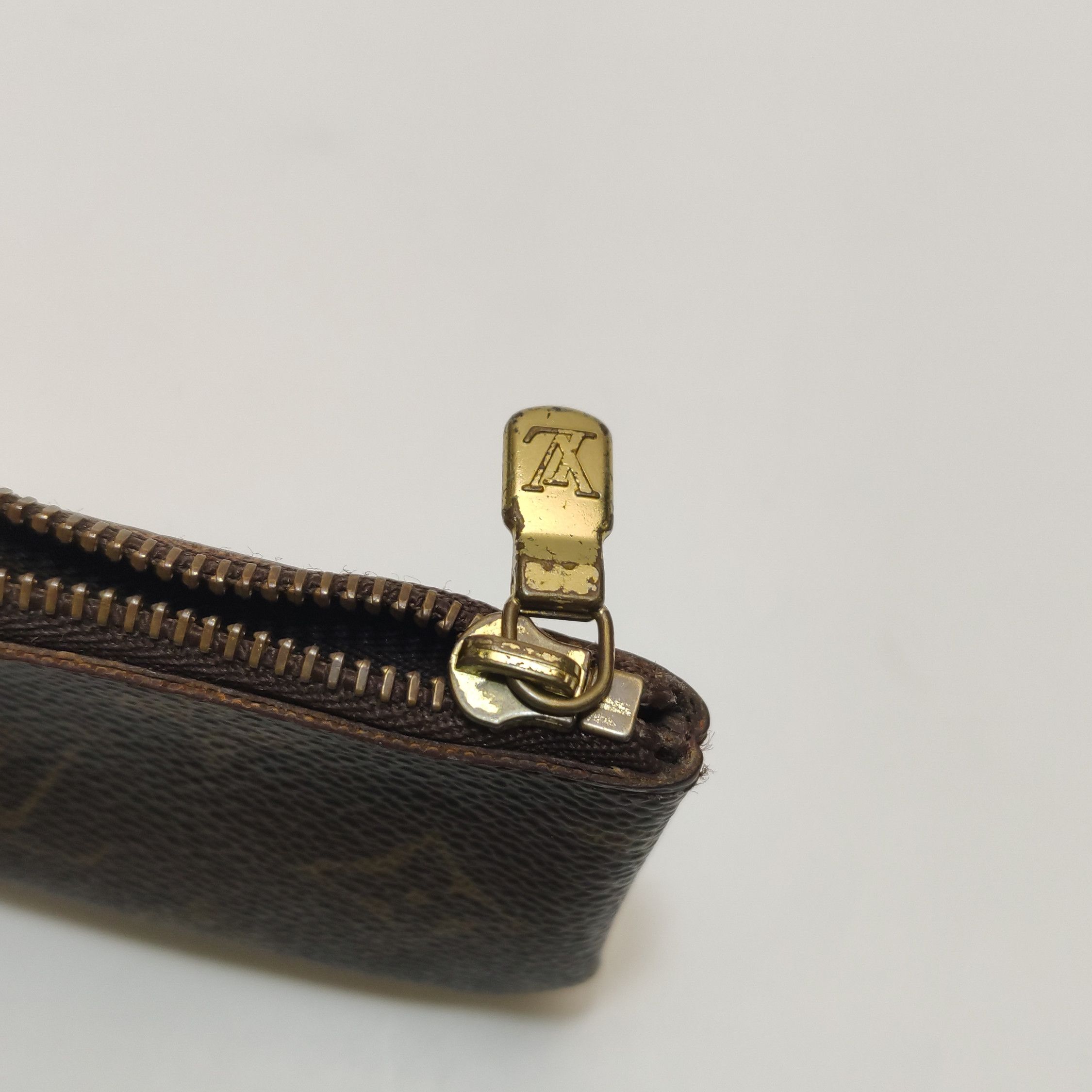 Louis Vuitton Louis Vuitton (LV) Monogram Print Zipper Coin Purse -y2506 Size ONE SIZE - 6 Thumbnail