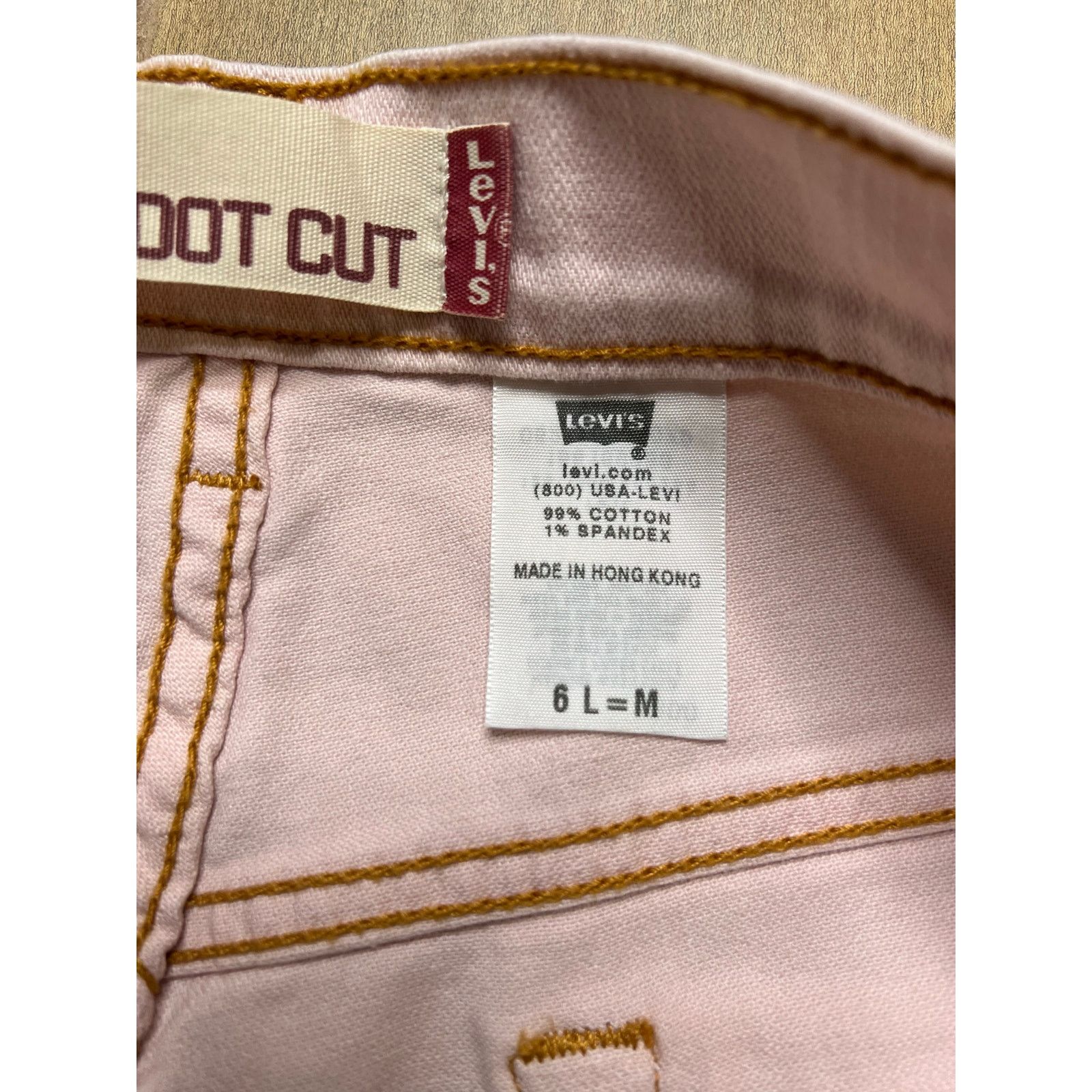 Levi's Levi’s 515 Bootcut Jeans Pink Womens Size 6 Medium Stretch Size 30" / US 8 / IT 44 - 7 Thumbnail