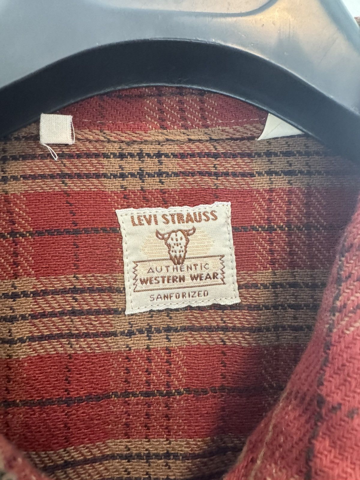 Levi's Western plaid shirt RRL Size US M / EU 48-50 / 2 - 4 Thumbnail