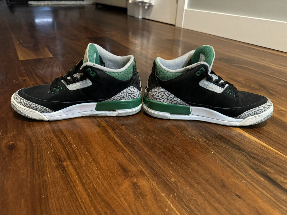 Jordan Brand × Nike JORDAN 3 PINE GREEN Size US 10.5 / EU 43-44 - 5 Thumbnail