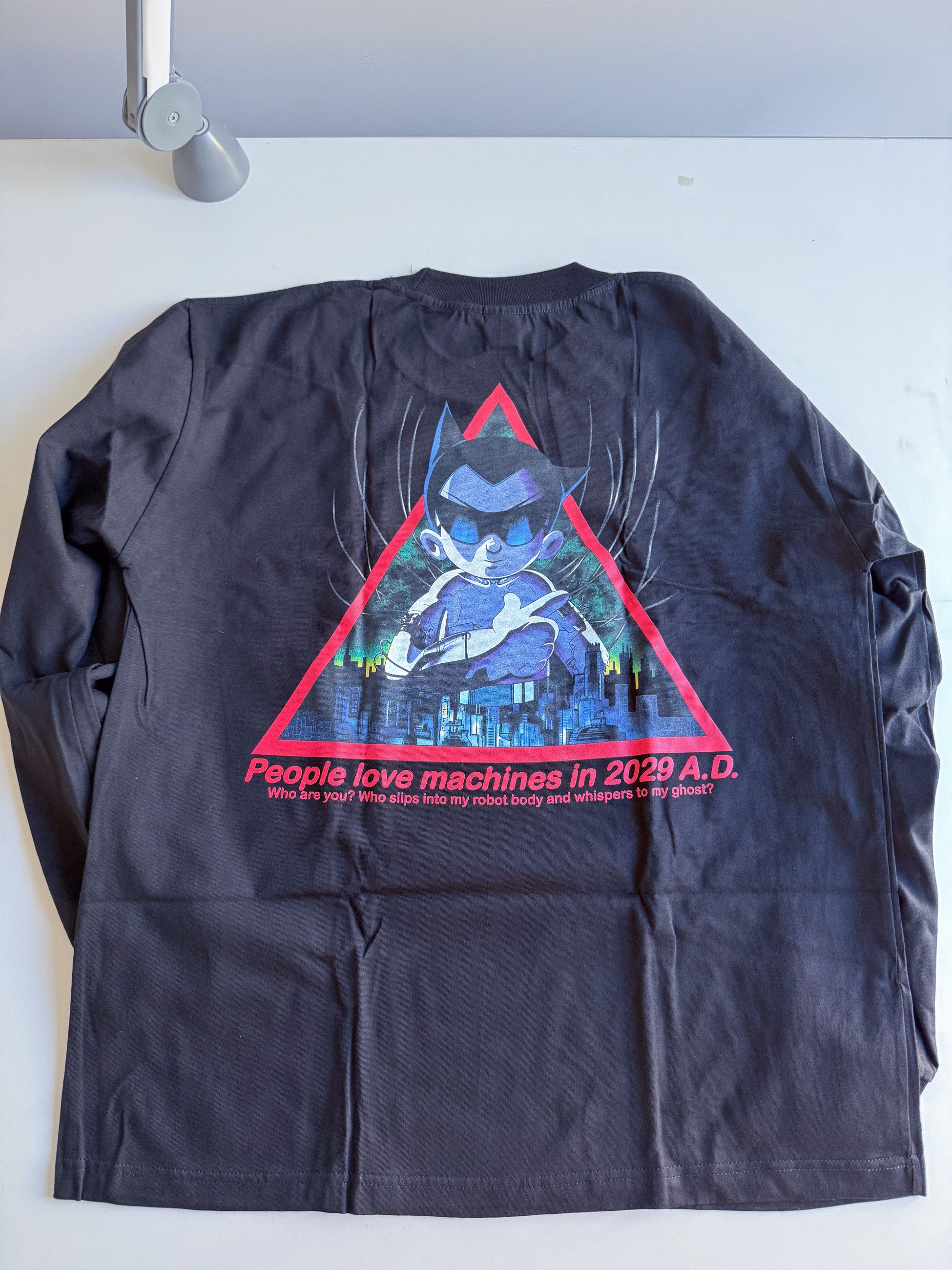 Anime ASTRO IN THE SHELL (GITS GHOST IN THE SHELL) L/S Niibon Size US XL / EU 56 / 4 - 2 Thumbnail