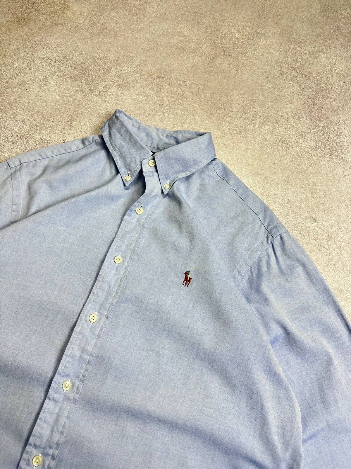 Polo Ralph Lauren Vintage Polo Ralph Lauren Y2K Cropped Shirt M Size US M / EU 48-50 / 2 - 2 Thumbnail