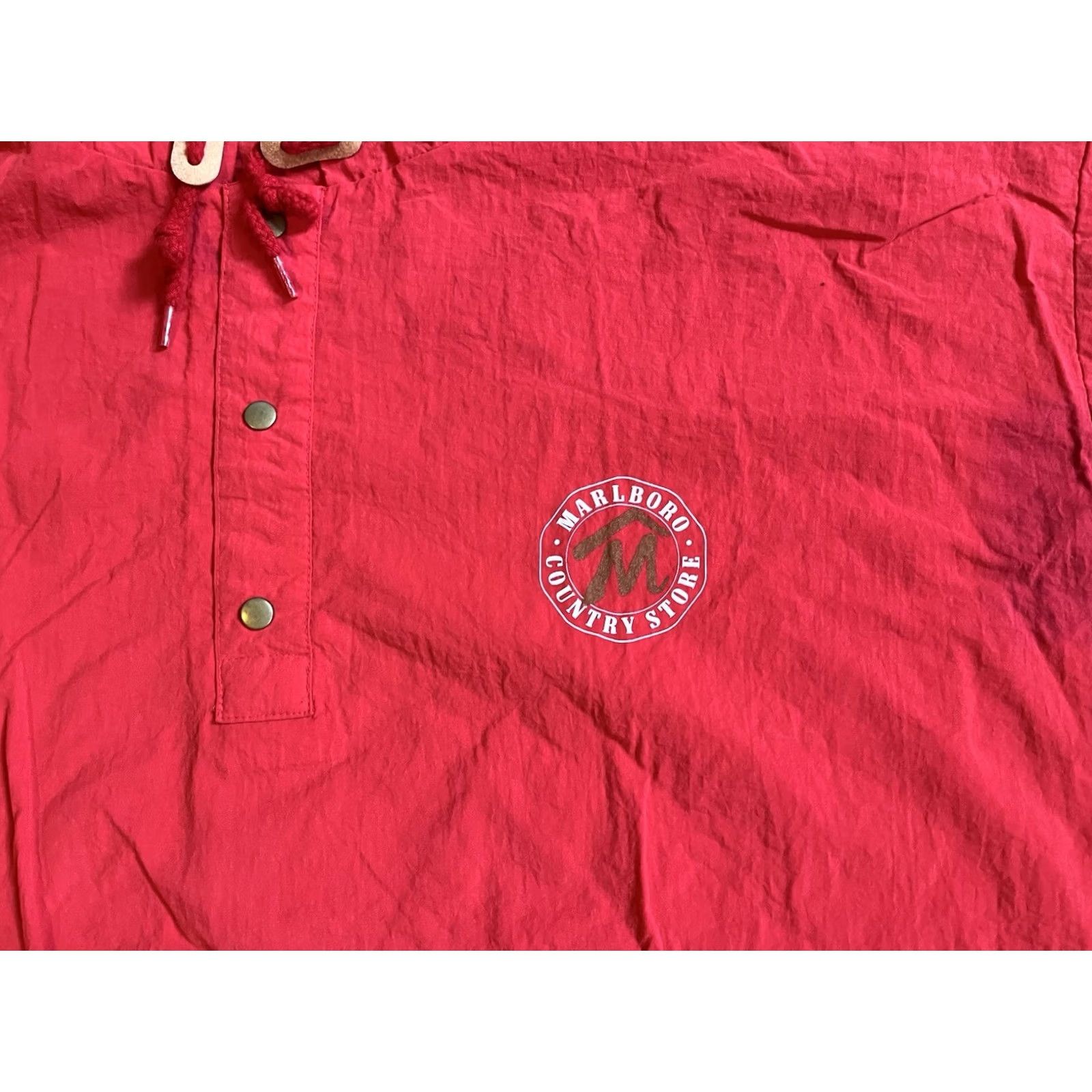 Marlboro VINTAGE Marlboro Country Store Cigarette Windbreaker Jacket Shirt? Size US XL / EU 56 / 4 - 3 Thumbnail
