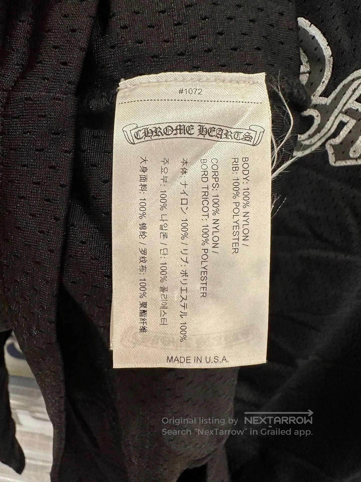 Chrome Hearts chrome hearts black long sleeve hockey jersey. Size US M / EU 48-50 / 2 - 4 Thumbnail