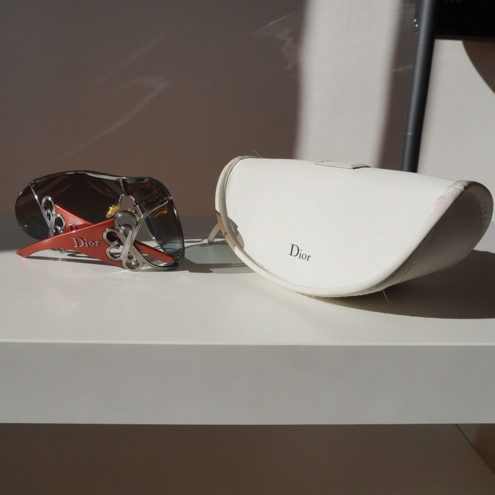 Dior Dior diori mask logo 90’s vintage sunglasses Size ONE SIZE - 8 Thumbnail