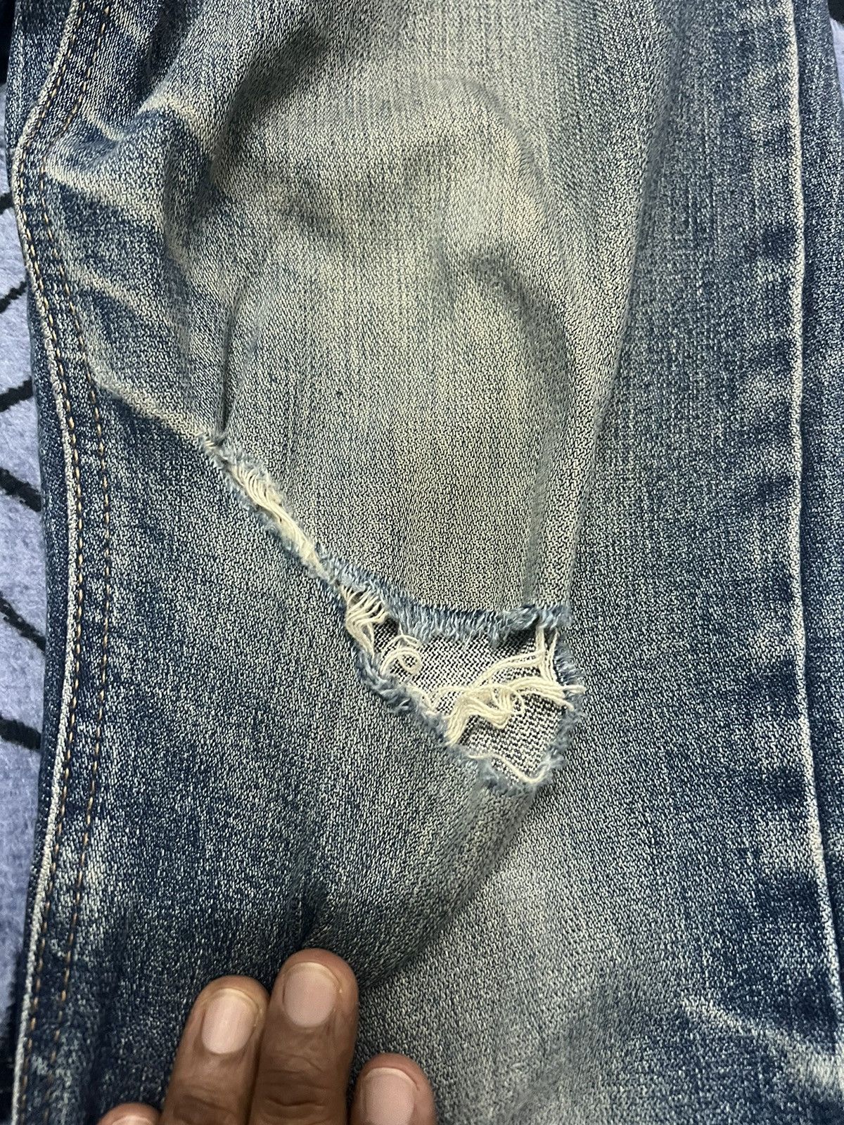 Vintage × Wrangler Wrangler USA - vintage 90’s distressed Size US 29 - 8 Thumbnail