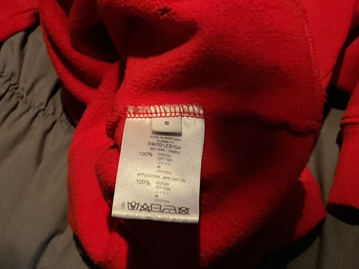 Givenchy Givenchy red distressed hoodie Size US S / EU 44-46 / 1 - 4 Thumbnail