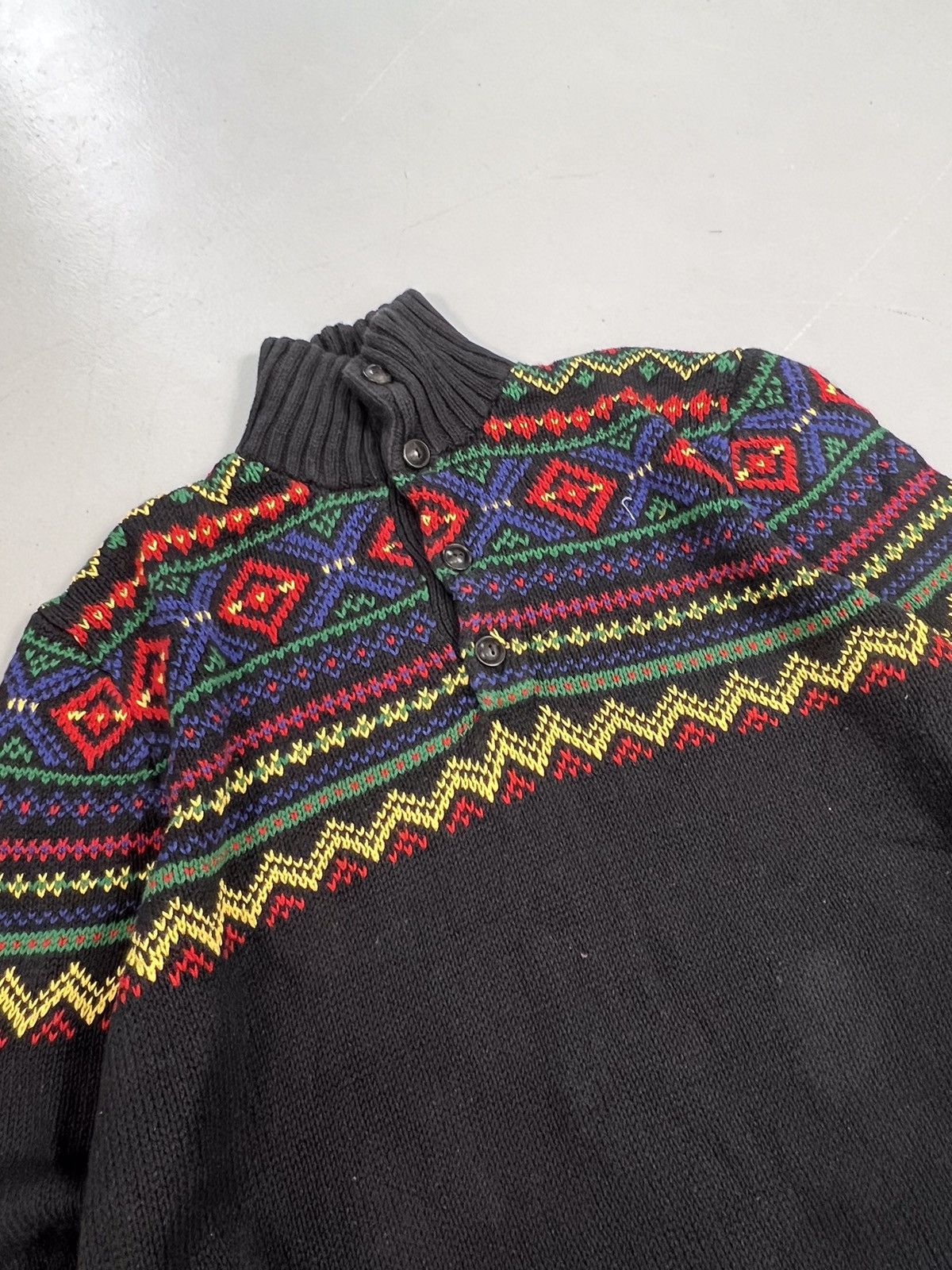 Polo Ralph Lauren Vintage polo Ralph Lauren knit sweater Size US M / EU 48-50 / 2 - 2 Thumbnail