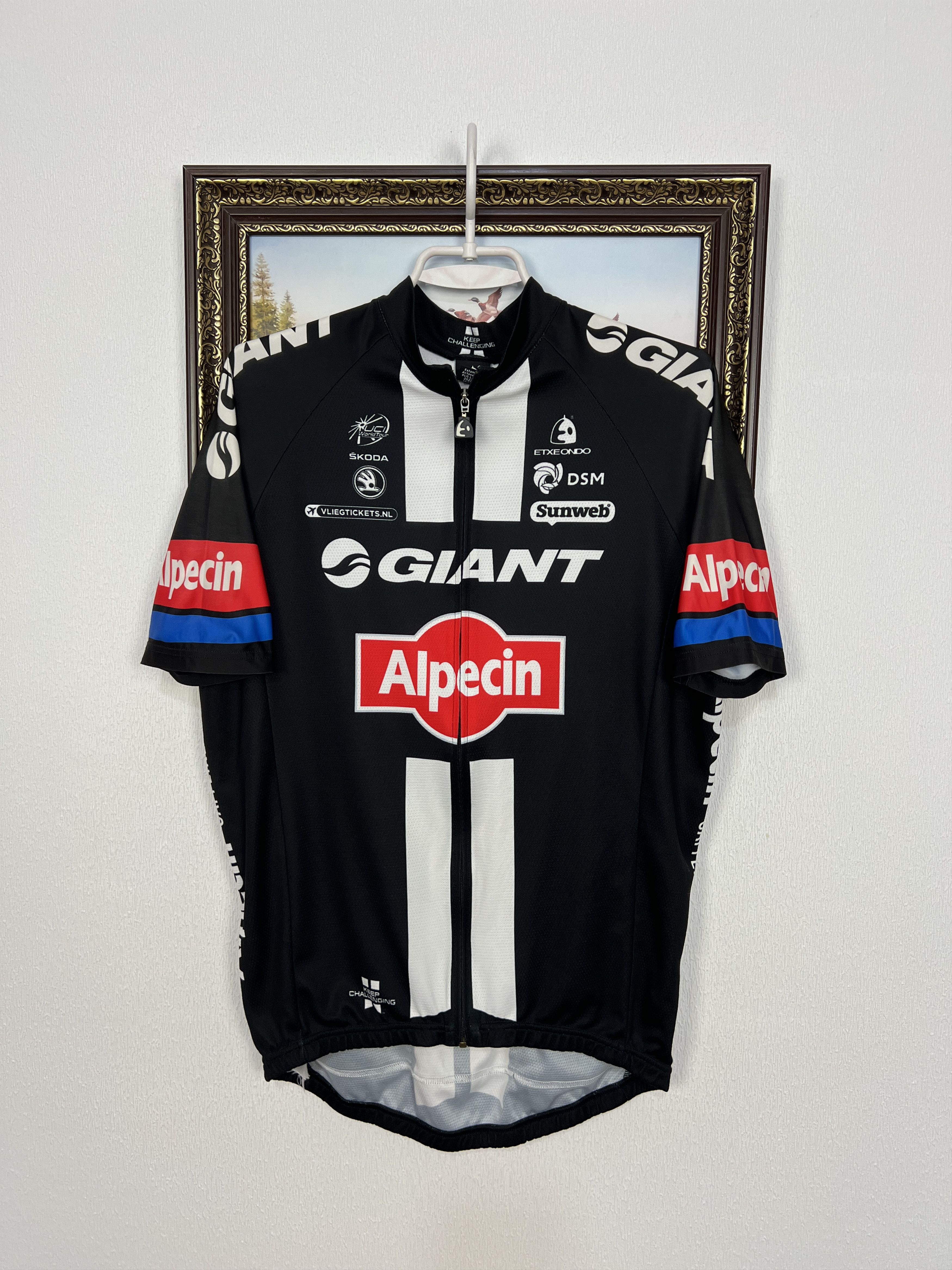 Giant Team Giant Alpecin Etxeondo Cycling Shirt Jersey Cycling Size US XL / EU 56 / 4 - 1 Thumbnail