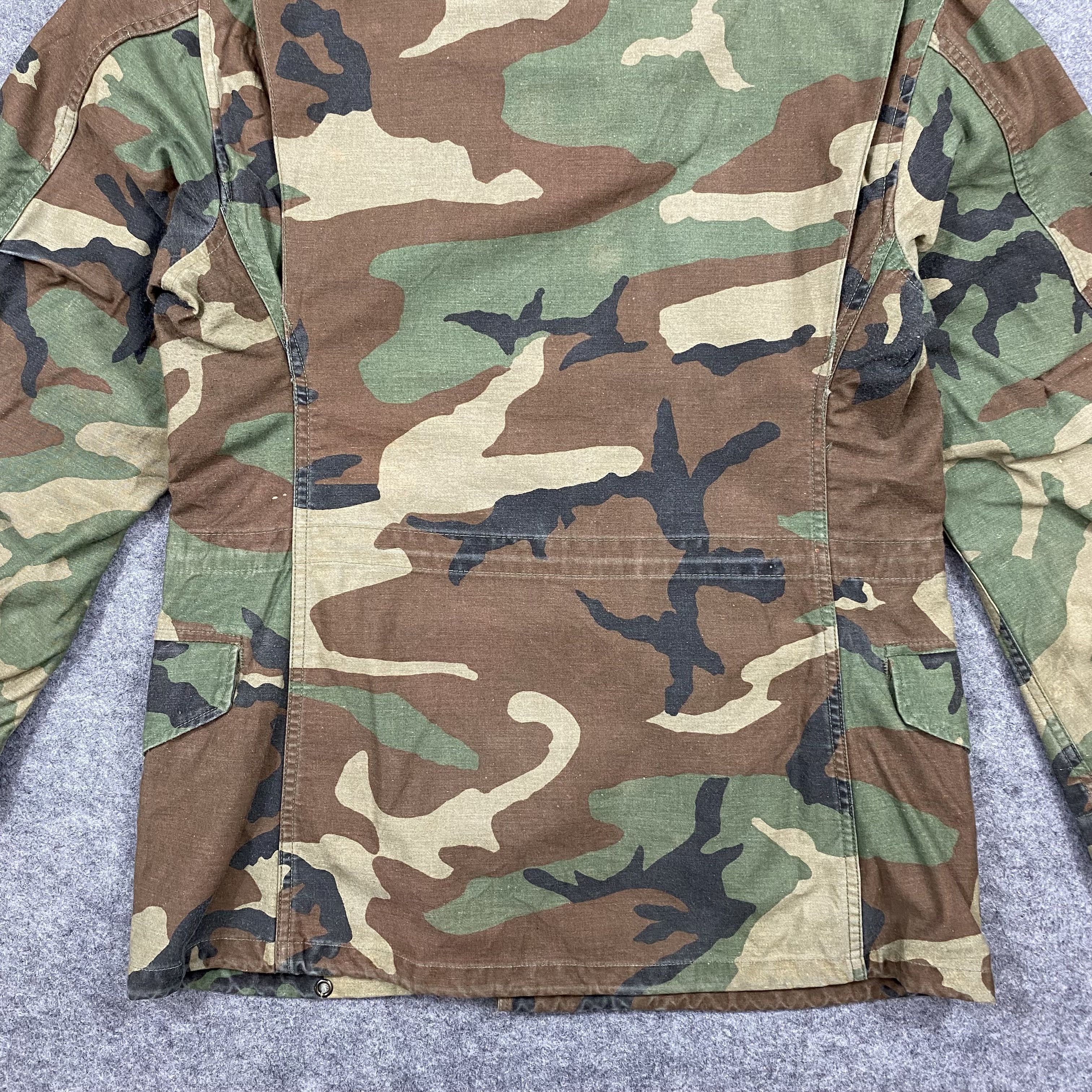 Vintage Vintage 1991 US Army M-65 Field Jacket Woodland Camo-J666 Size US M / EU 48-50 / 2 - 10 Thumbnail