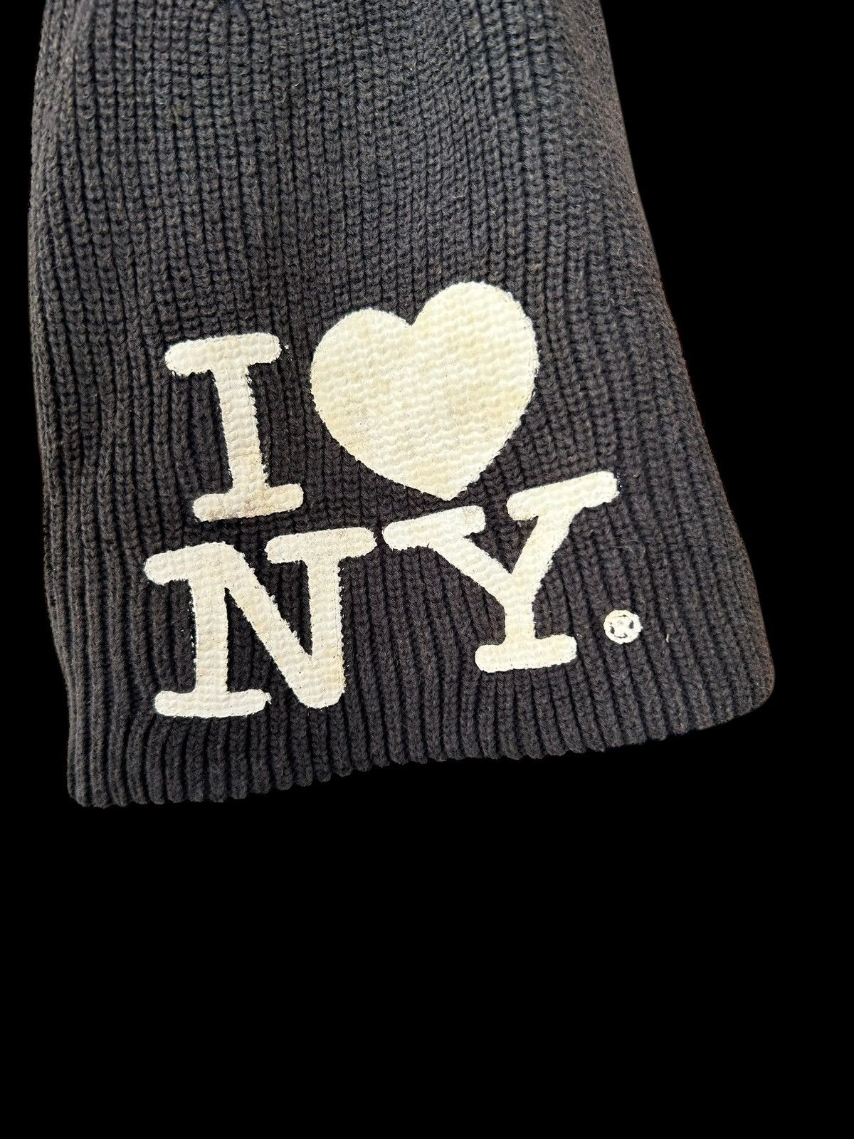 Japanese Brand × Kapital × Vintage I ❤️ NY SUNFADED BIG BEANIE HATS Size ONE SIZE - 7 Thumbnail