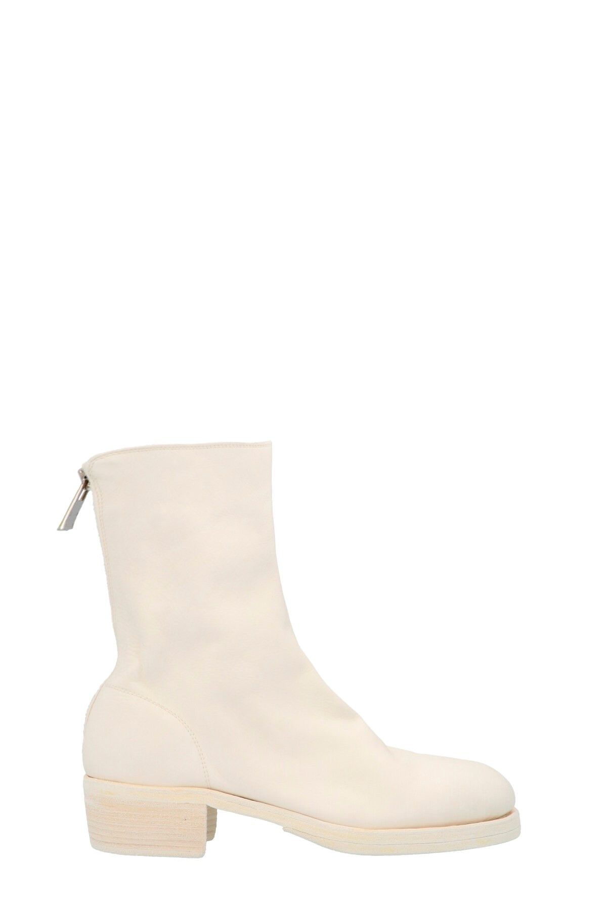 image of Guidi '788Z' Boots in White, Women's