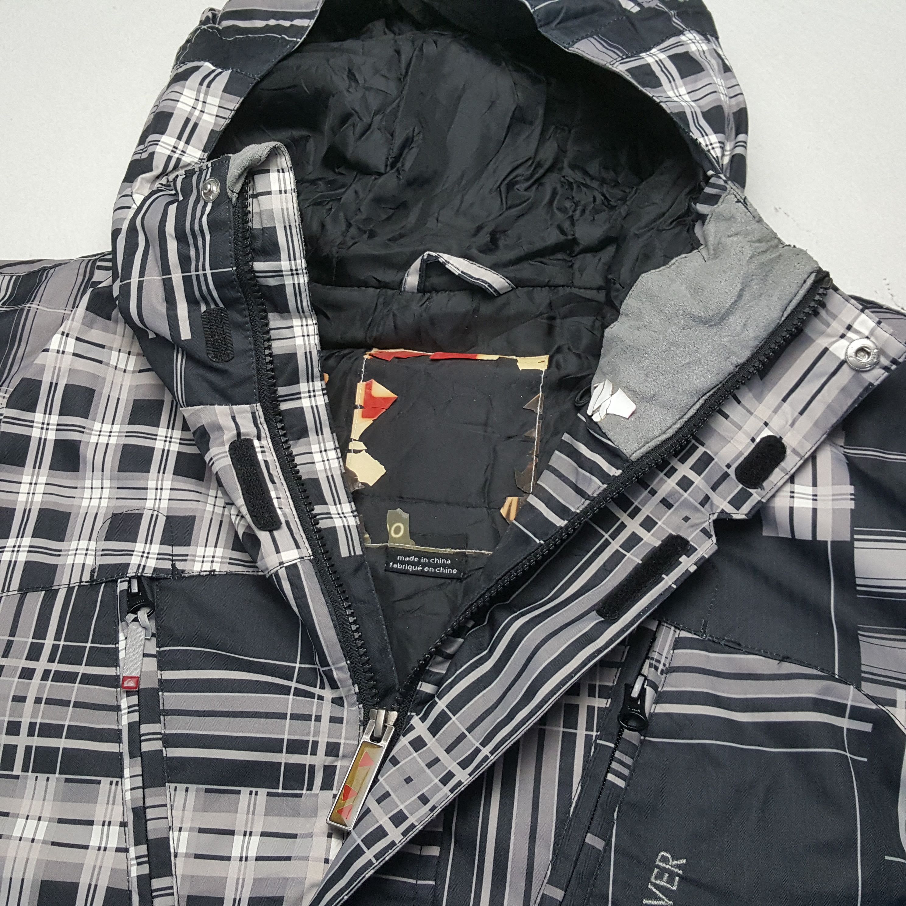 Quiksilver × Vintage Vintage QUIKSILVER Surfing Style Jacket Hoodies Size US L / EU 52-54 / 3 - 6 Thumbnail