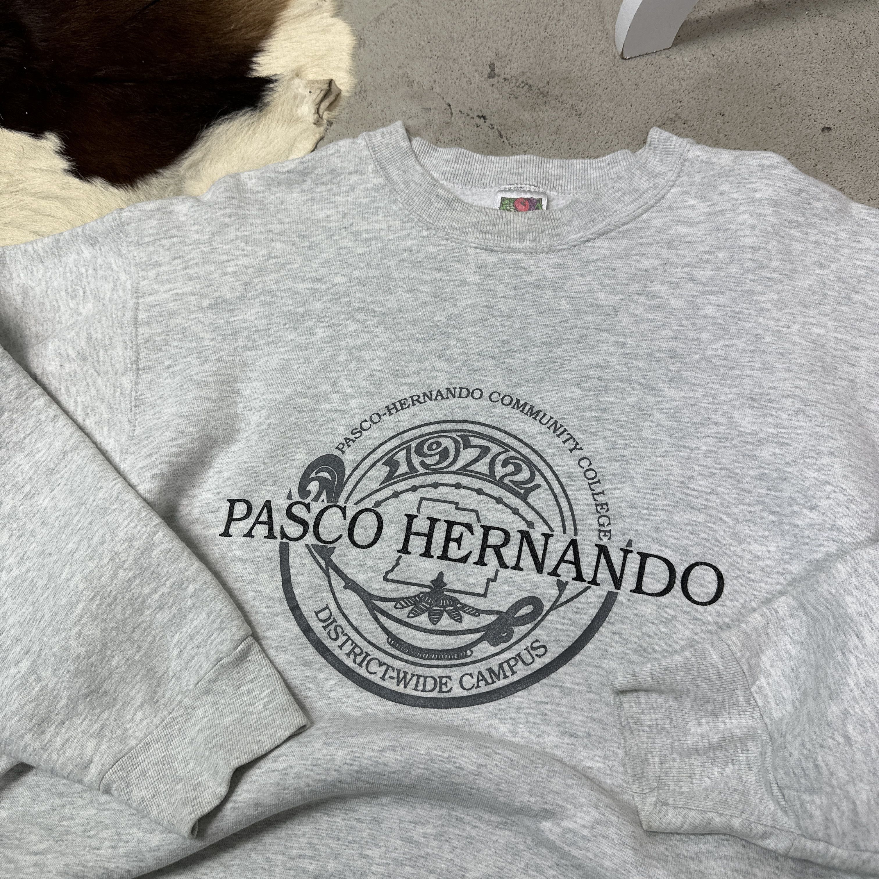 Vintage Vintage Streetwear Skater Pasco Hernando Sweatshirt Y2K Size L / US 10 / IT 46 - 2 Thumbnail
