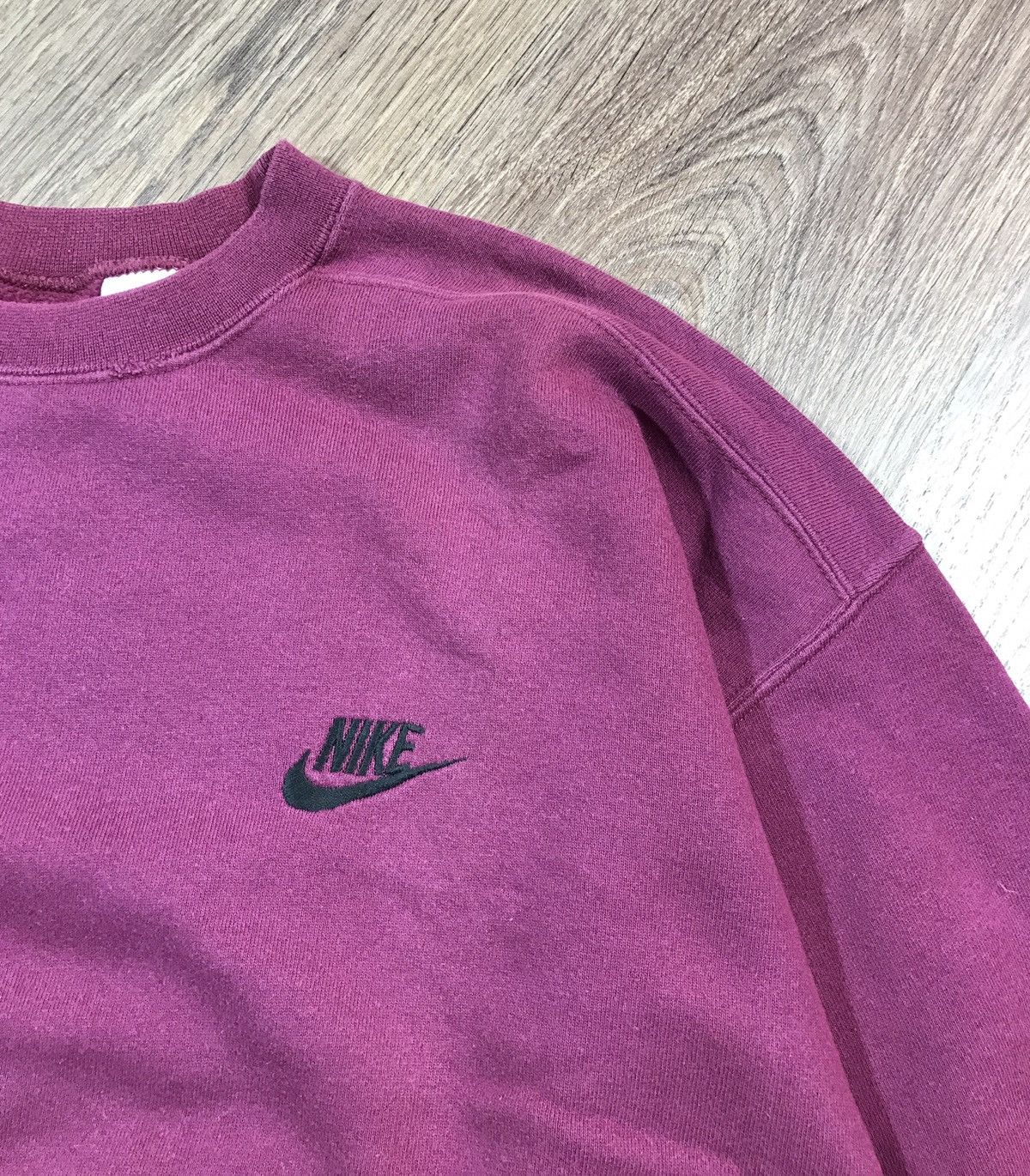 Nike × Vintage Nike Vintage Sweatshirt 80s Size XL Size US XL / EU 56 / 4 - 4 Thumbnail