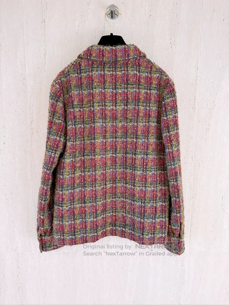 Chanel Chanel 22K autumn and winter colourful plaid tweed jacket Size XS / US 0-2 / IT 36-38 - 2 Thumbnail