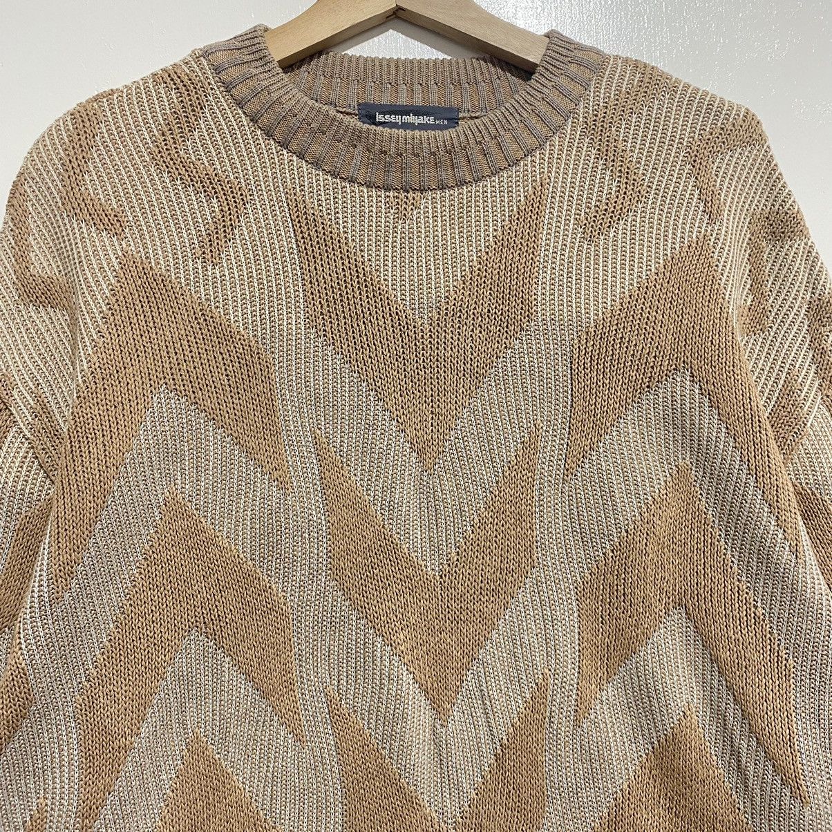 Issey Miyake Issey Miyake Men Cable Knitted Sweater Size M / US 6-8 / IT 42-44 - 4 Thumbnail