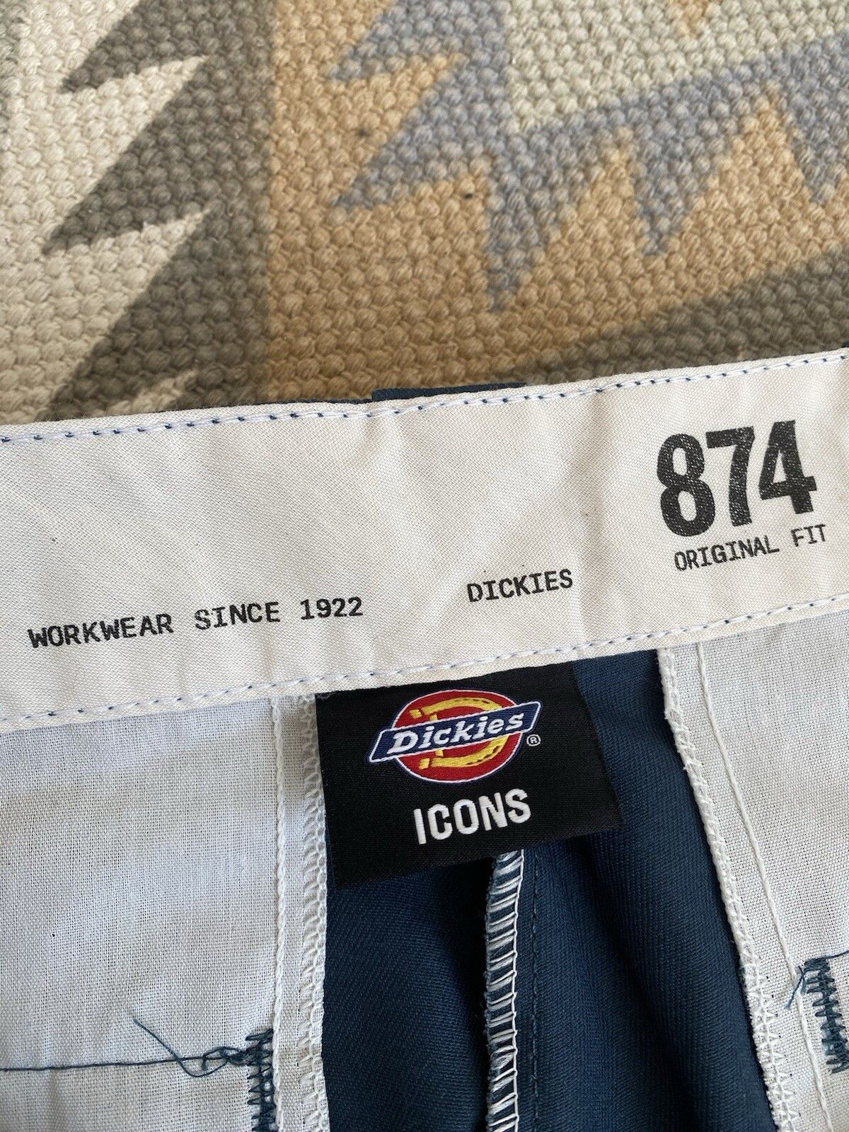 Dickies Dickies 874 Cotton Pleated Chino Work Pants Trousers Size US 32 / EU 48 - 10 Thumbnail