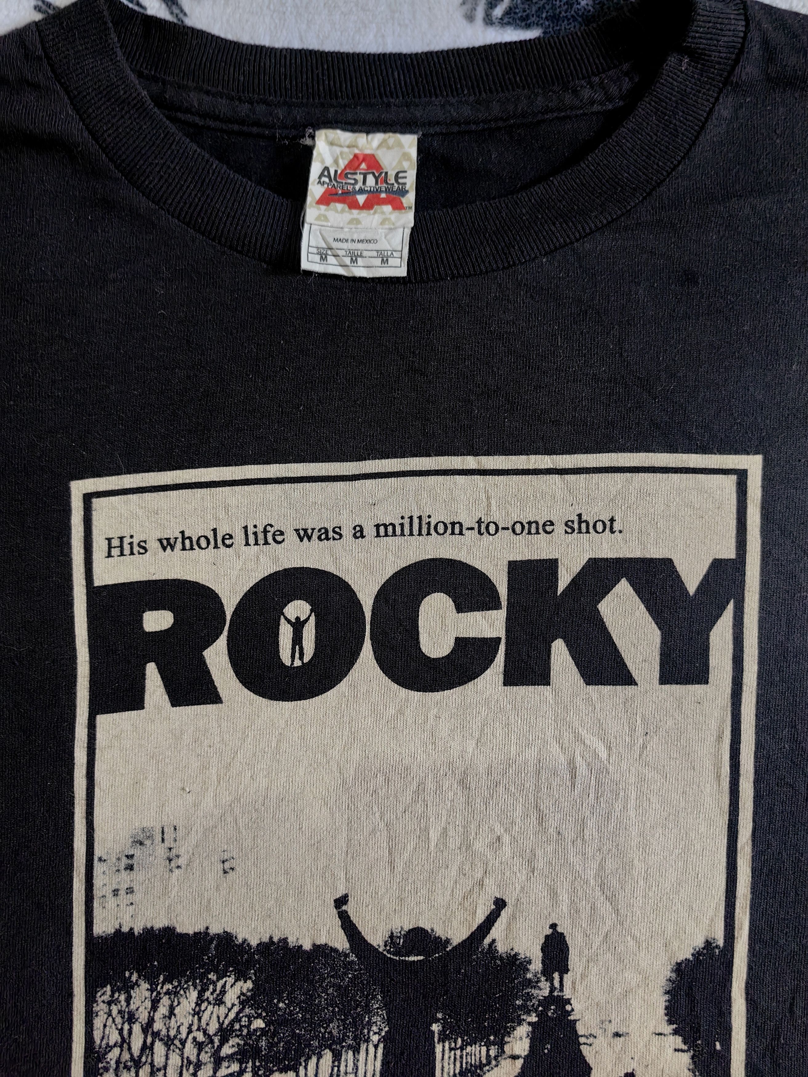 Alstyle Y2K Rocky-Rocky lll 1976-2005 Life was a Million to One Shot Size US M / EU 48-50 / 2 - 5 Thumbnail