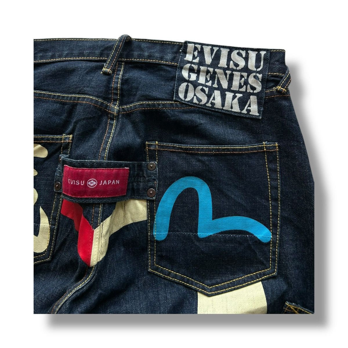 Evisu Evisu genes osaka Size US 34 / EU 50 - 11 Thumbnail