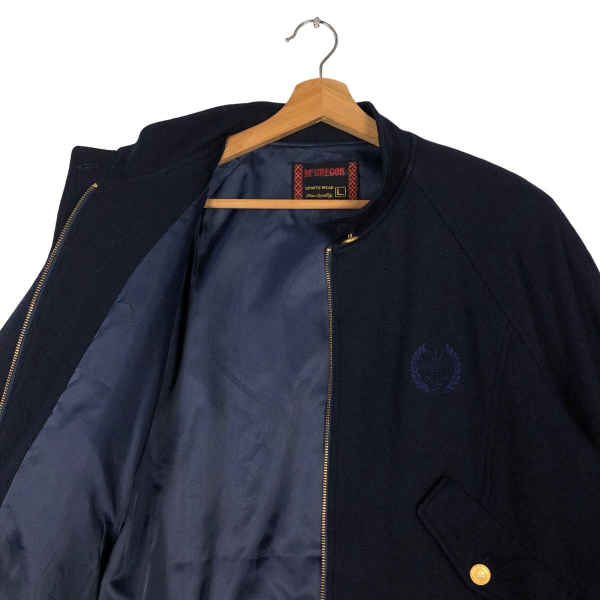 Japanese Brand 🔥90’s Vintage Bomber Jacket Mc Gregor Issey Miyake Japan Size US L / EU 52-54 / 3 - 9 Thumbnail