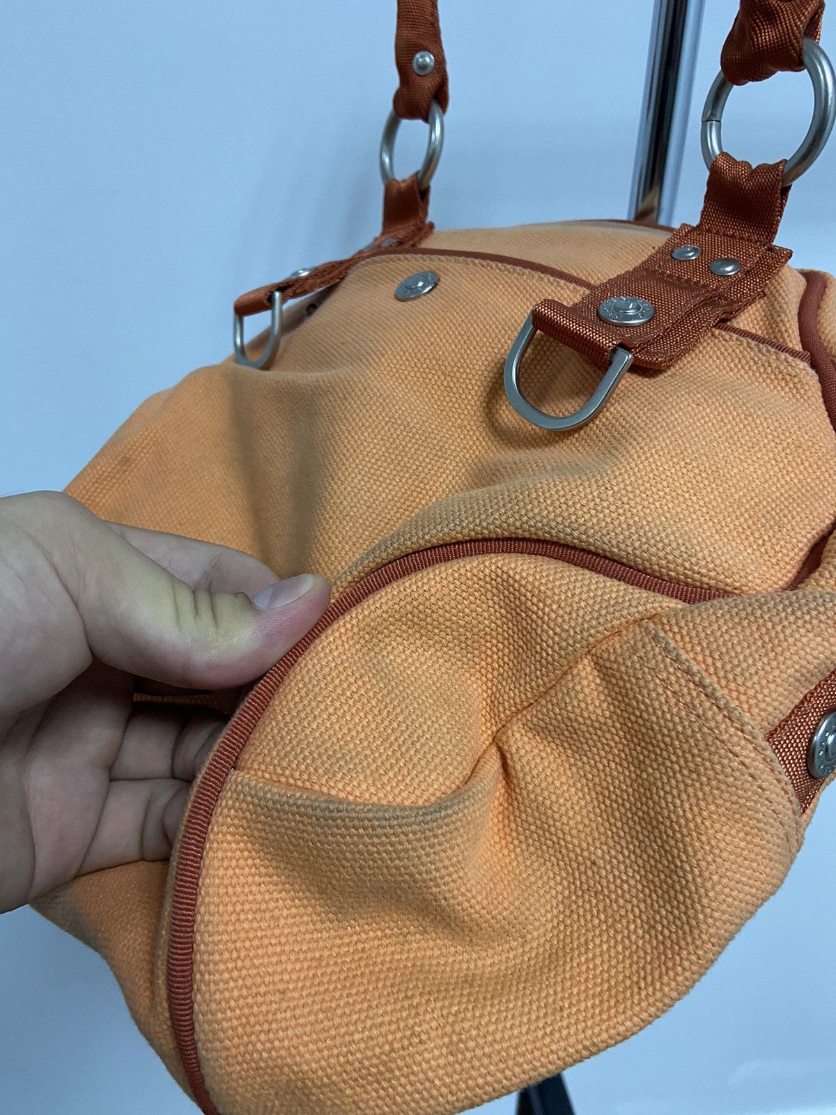 Japanese Brand × Vintage George Gina Lucy Moxestripe ALYX Style Vintage Bag Carabiner Size ONE SIZE - 12 Thumbnail