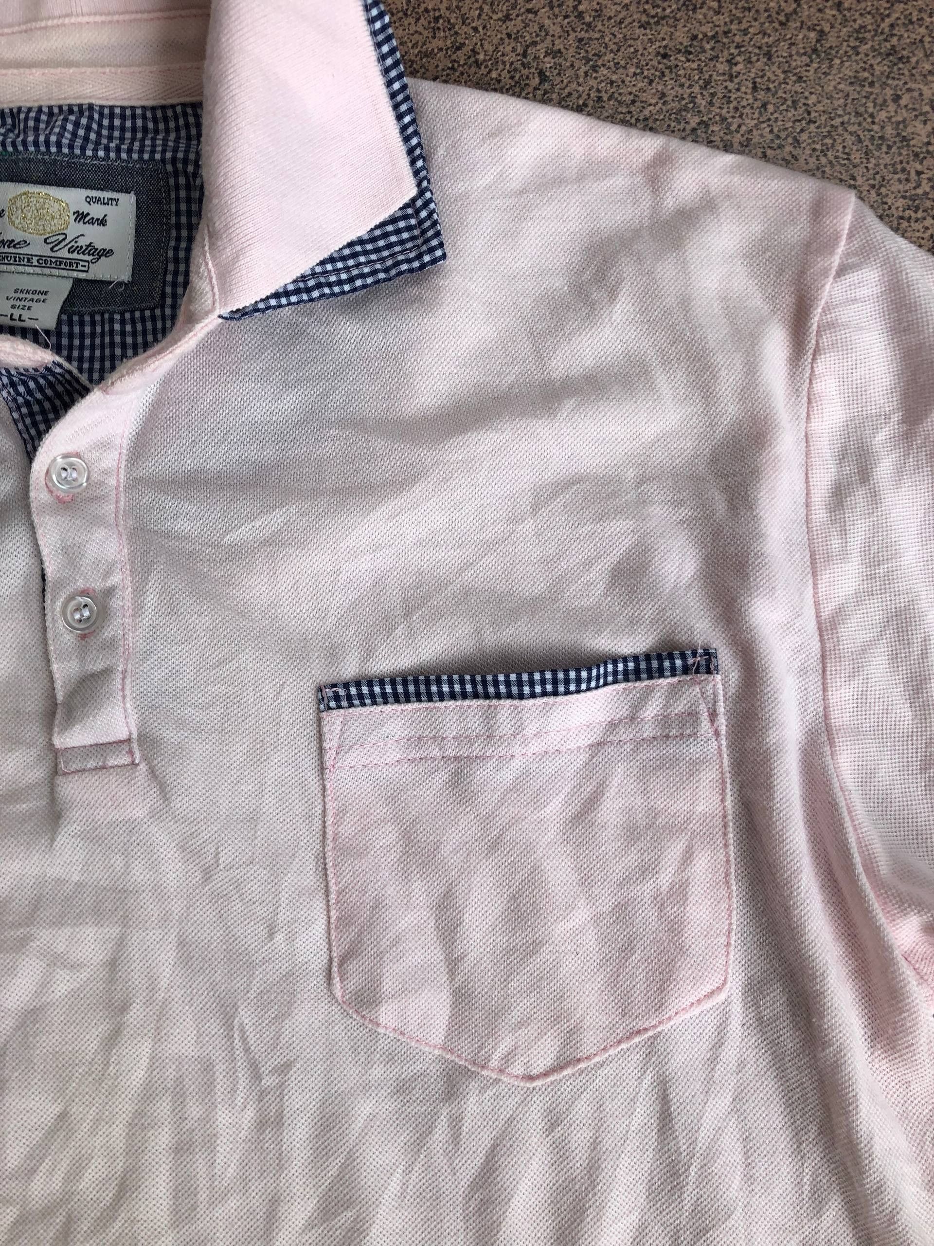 If Six Was Nine 2000s Double Collar Skkone Polo Shirt not lgb Size US L / EU 52-54 / 3 - 6 Thumbnail