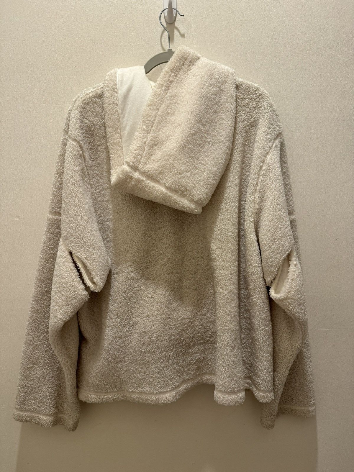 Helmut Lang Helmut Lang Fleece Parka Pullover Size US XL / EU 56 / 4 - 4 Thumbnail
