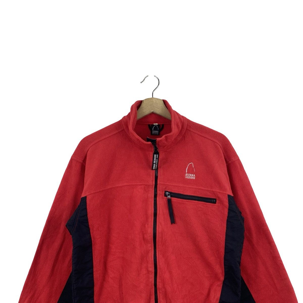 High Sierra Vintage SIERRA DESIGNS Fleece Jacket Full Zip Outdoor Hiking Size US M / EU 48-50 / 2 - 2 Thumbnail