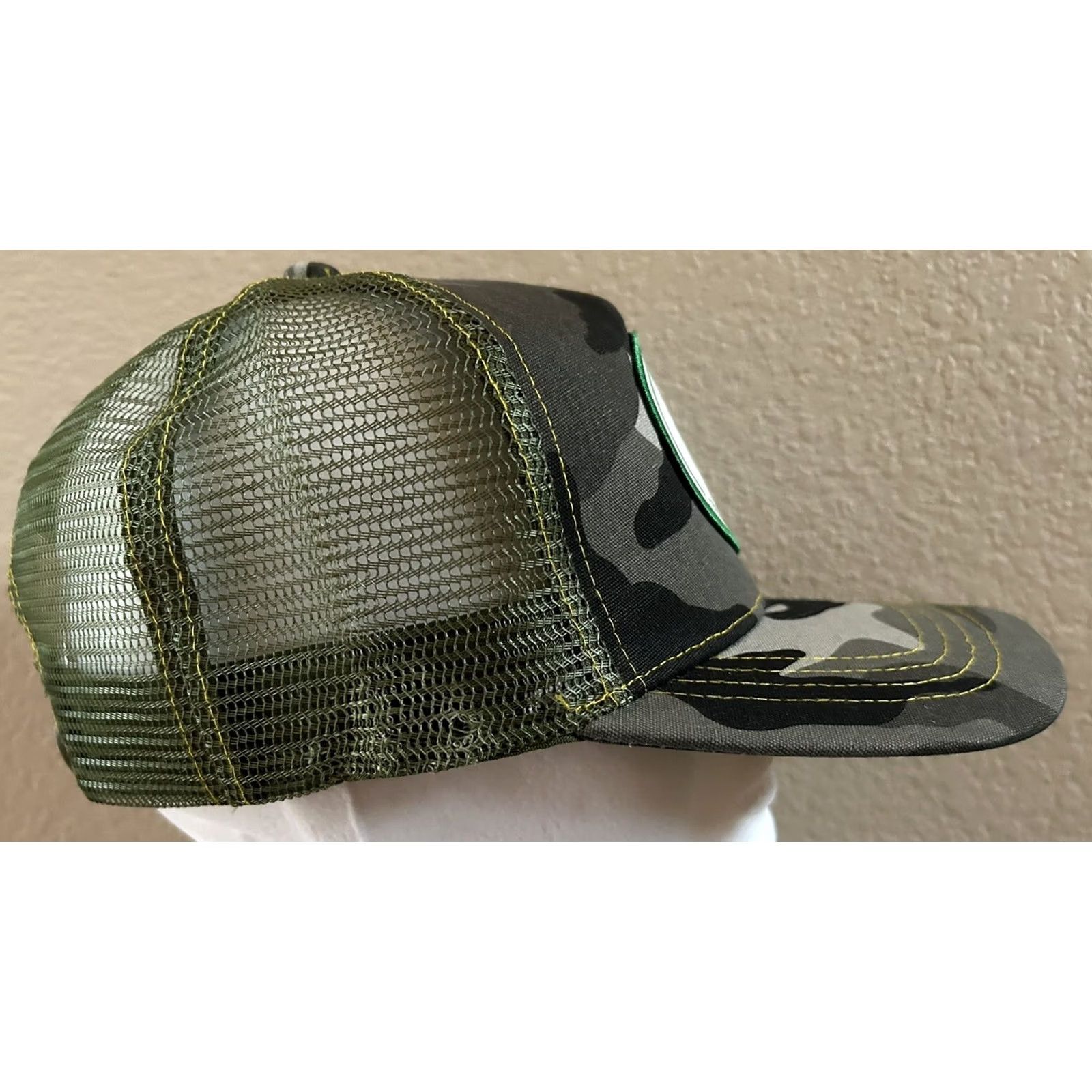 Patagonia VINTAGE Northern Patagonia Lodge Hat Legendary Waters Camo Fly Fishing Argentina Size ONE SIZE - 3 Thumbnail