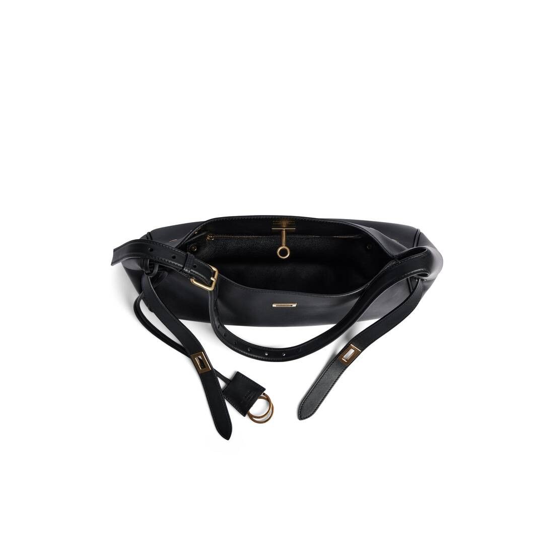 Balenciaga os11x1225 Size: OS / Bel Air Shoulder Bag Small in Black Size ONE SIZE - 4 Thumbnail