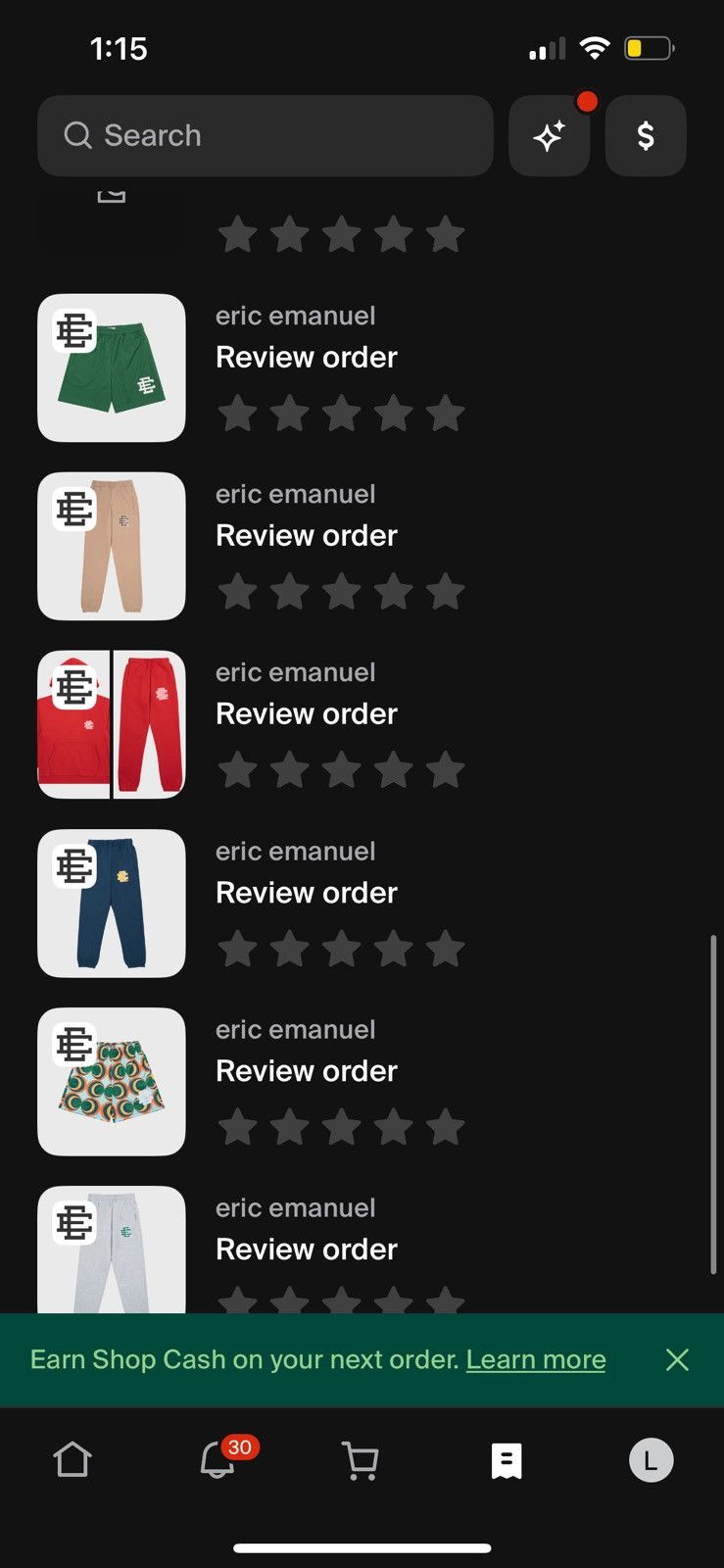 Eric Emanuel × Supreme Eric Emanuel Shorts Size US 30 / EU 46 - 3 Thumbnail