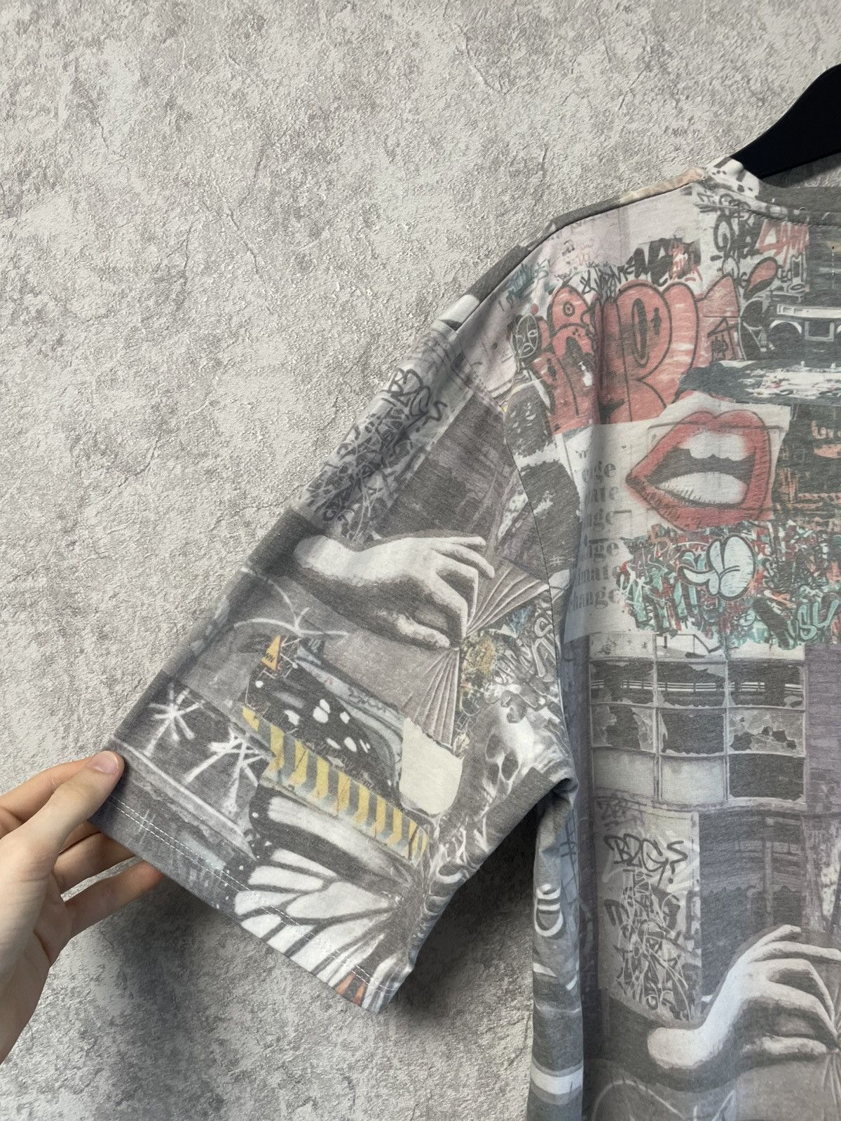 Jaded London Jaded London Allover Print Oversized T-Shirt Y2K Size US M / EU 48-50 / 2 - 13 Thumbnail