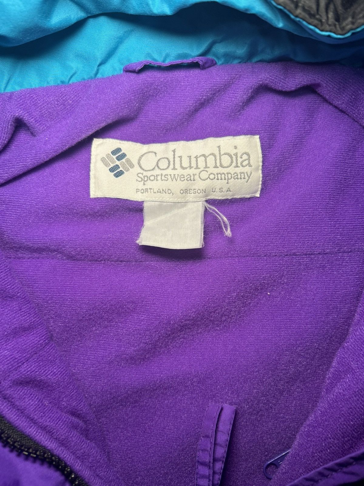 Columbia Vintage Columbia 90s Ski Jacket Women’s XL Purple Teal Black Size XL / US 12-14 / IT 48-50 - 5 Thumbnail