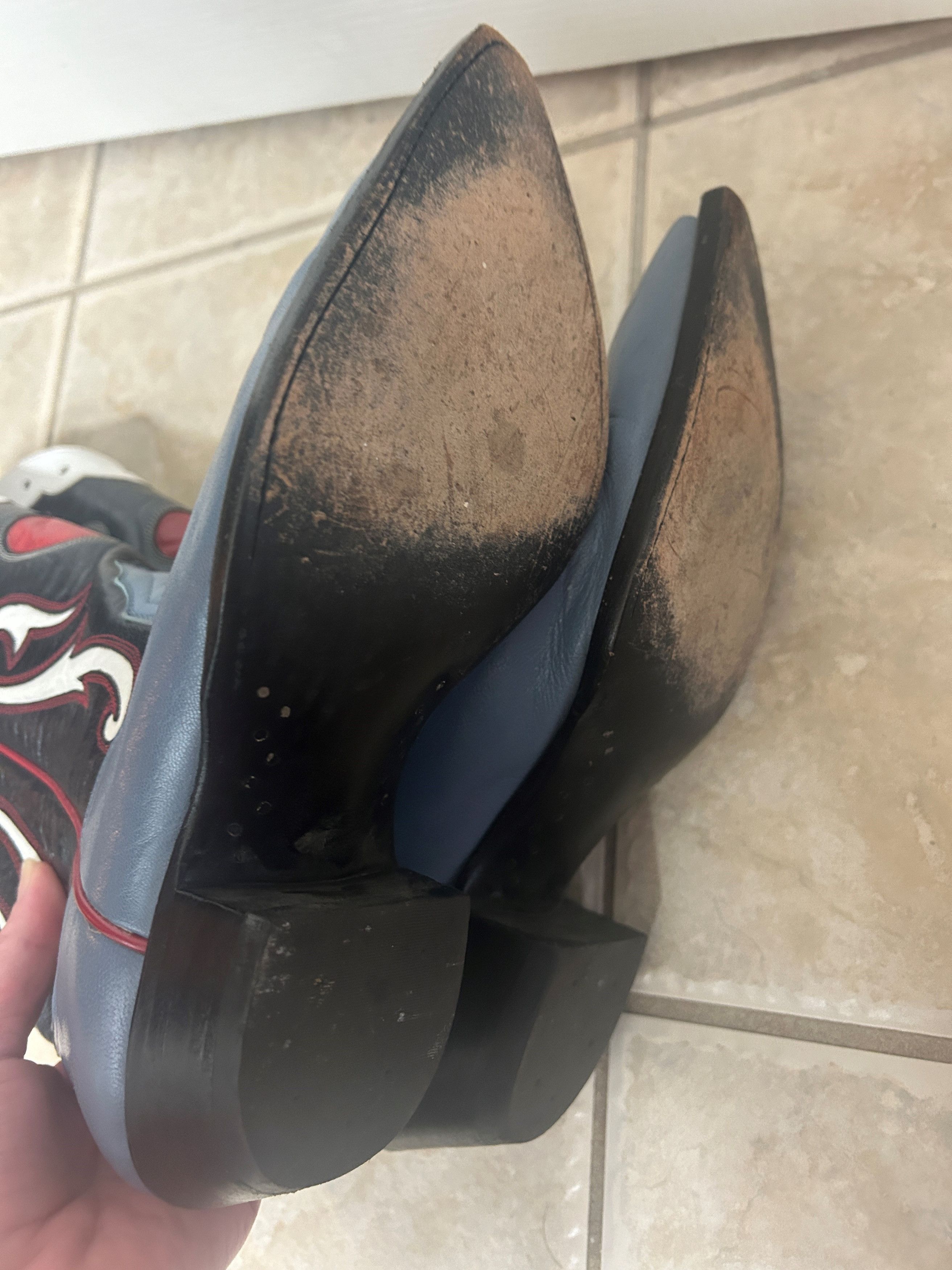 Larry Mahan Vintage Larry Mahan Womens Boot Size US 7.5 / IT 37.5 - 4 Thumbnail