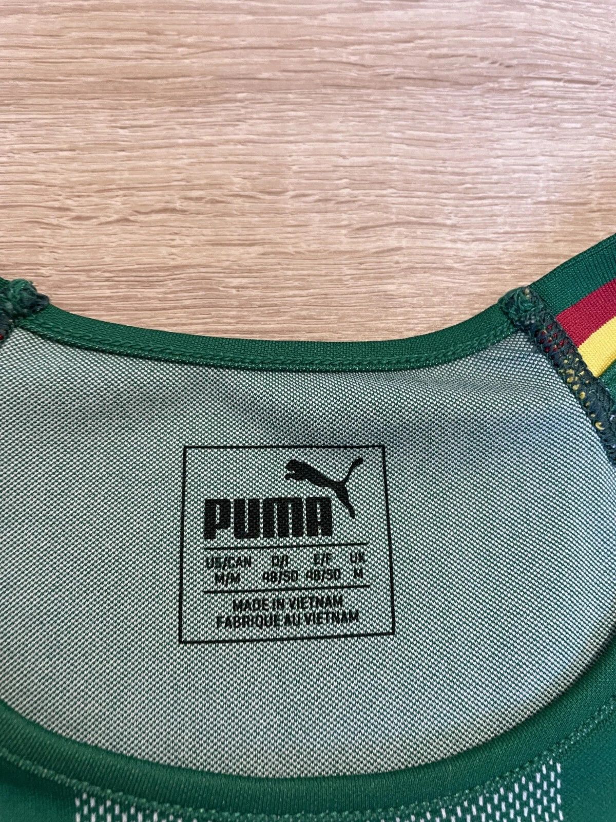 Puma Cameroon 2018 2020 home football short soccer jersey Size US M / EU 48-50 / 2 - 5 Thumbnail