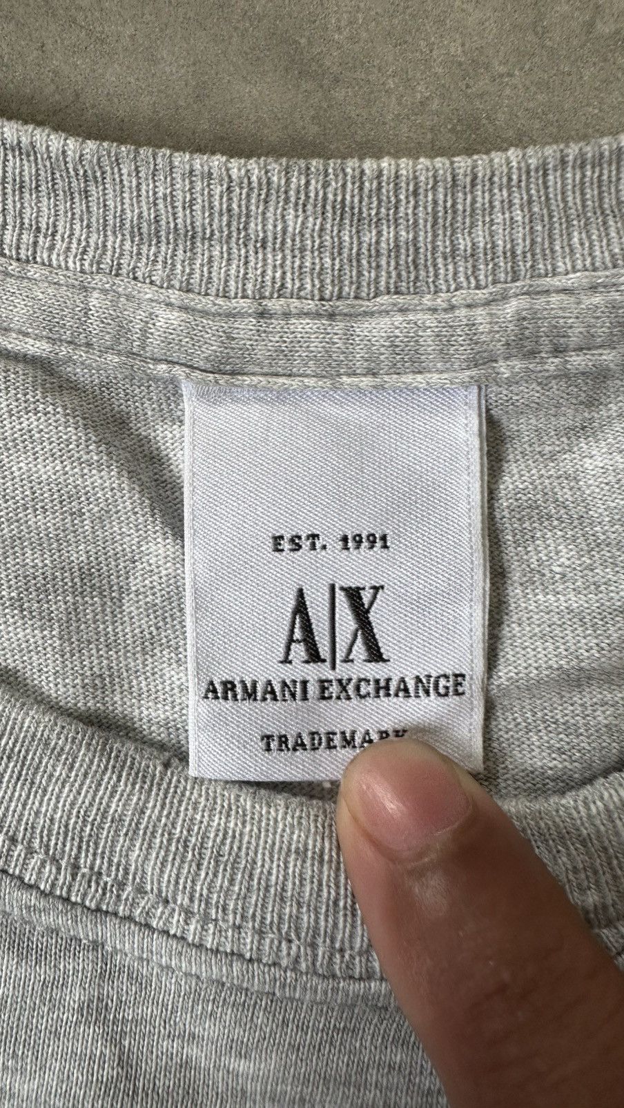 Armani Exchange VINTAGE ARMANI EXCHANGE MADE IN USA TEE Size US M / EU 48-50 / 2 - 6 Thumbnail