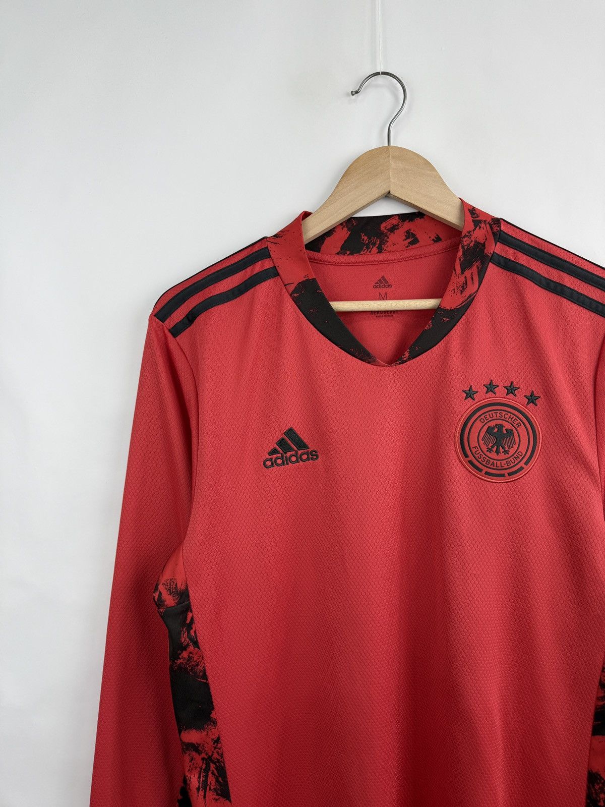 Adidas 🇩🇪 2020 Adidas Germany Goalkeeper Fussball Bund Jersey Soccer Size US M / EU 48-50 / 2 - 2 Thumbnail