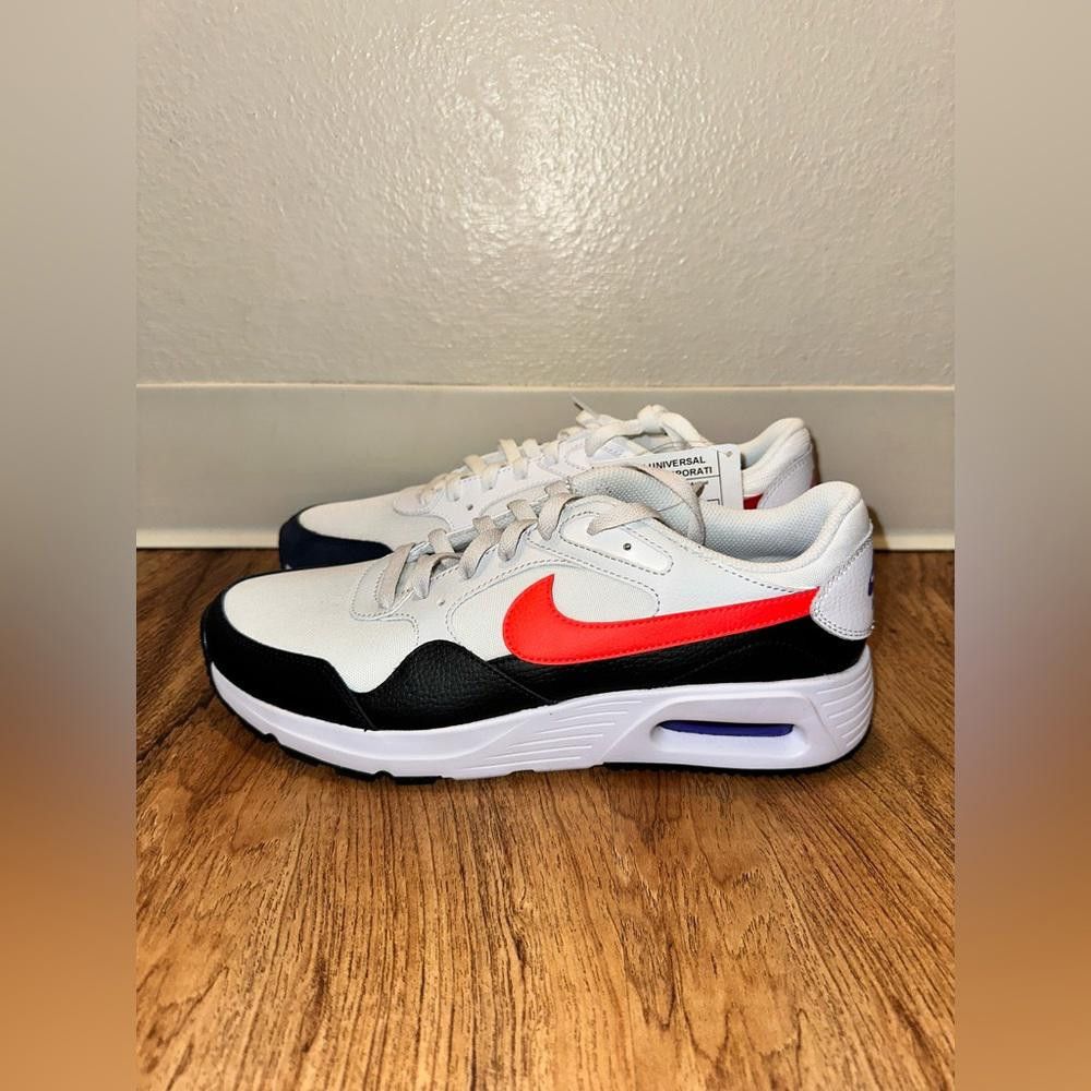 Nike Air Max SC 'Platinum Tint Bright Crimson' Sample Size US 9 / EU 42 - 3 Thumbnail