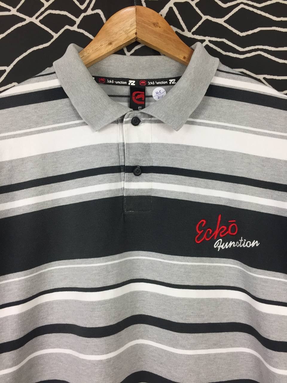 Ecko Unltd. Ecko Function By Ecko Unlimited Embroidered Logo Polo Tee Size US XL / EU 56 / 4 - 4 Thumbnail