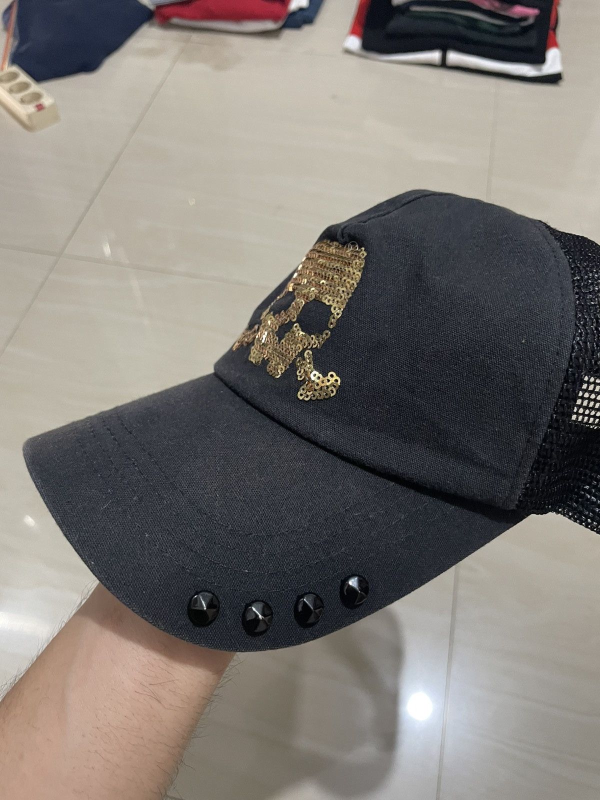 Japanese Brand Hats crazy skull Size ONE SIZE - 2 Thumbnail