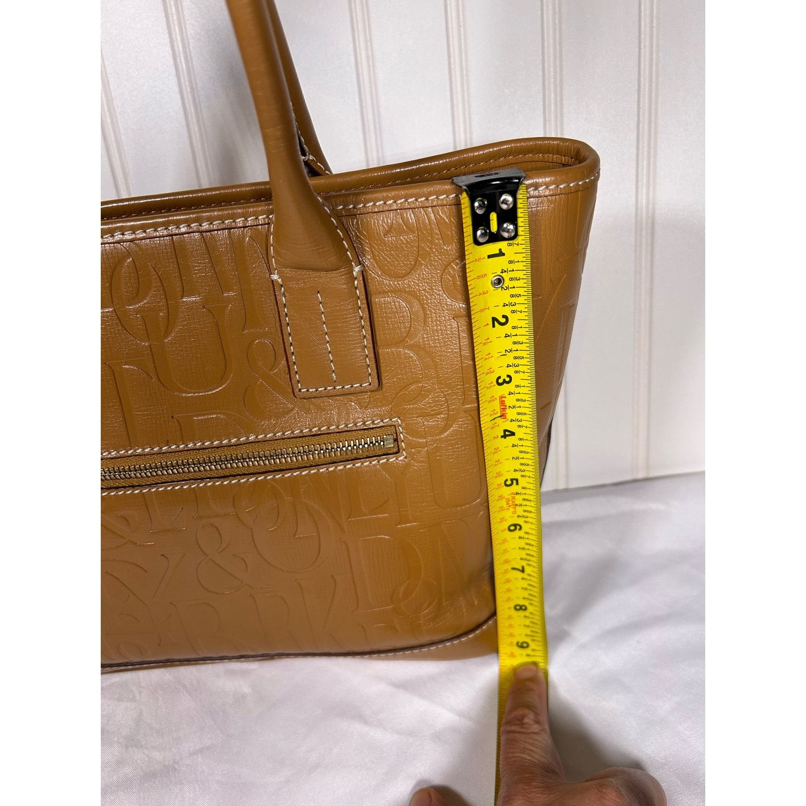 Dooney & Bourke DOONEY and Bourke Retro Tote embossed leather small russel Size ONE SIZE - 5 Thumbnail
