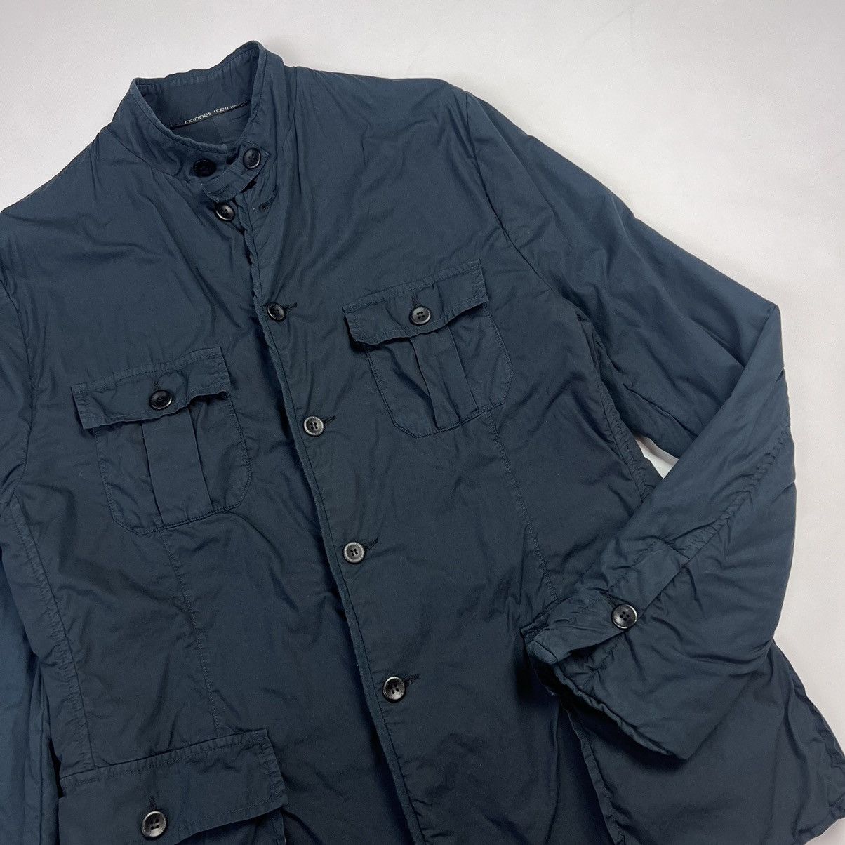 hannes roether Hannes Roether double layer cotton blazer jacket Size US M / EU 48-50 / 2 - 2 Thumbnail