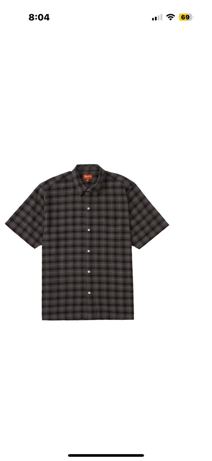 Supreme Supreme Plaid S/S Shirt S/S Size US L / EU 52-54 / 3 - 9 Thumbnail