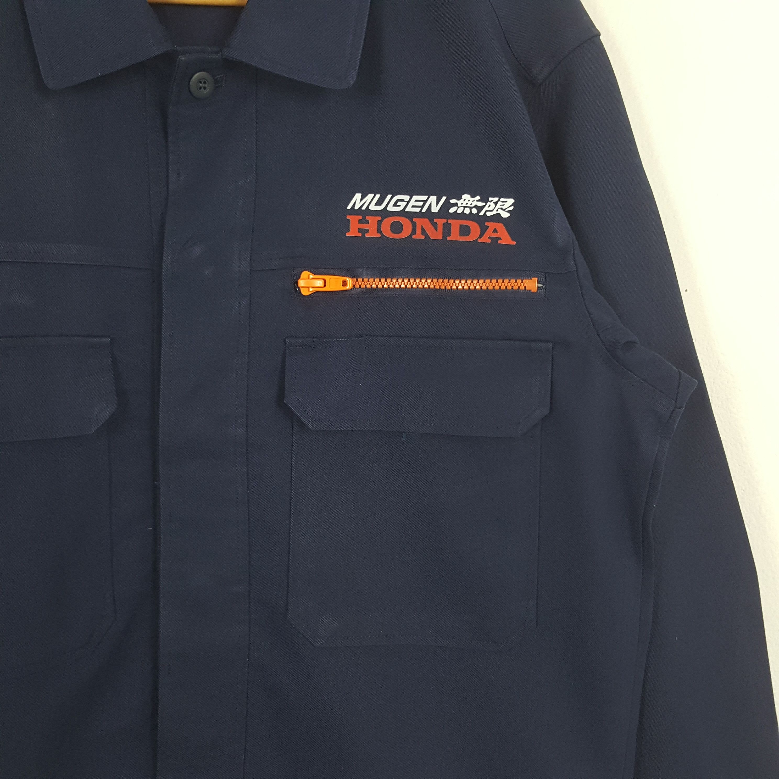 Honda × Japanese Brand × Vintage Vintage Mugen Honda Japanese Racing Team Custom Art Jacket Size US M / EU 48-50 / 2 - 4 Thumbnail